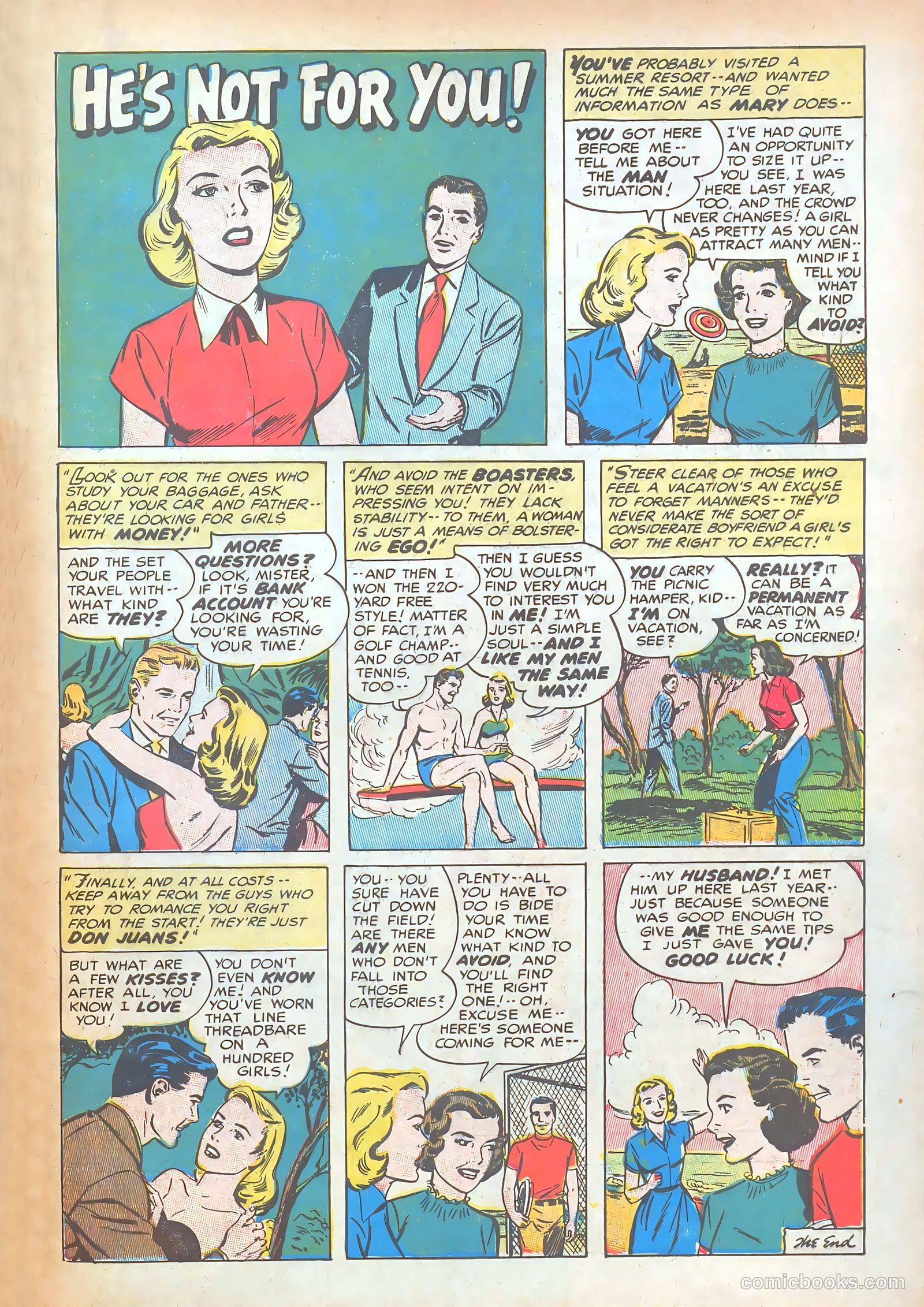 Romantic Adventures #47 (1954) — page 33 of 36