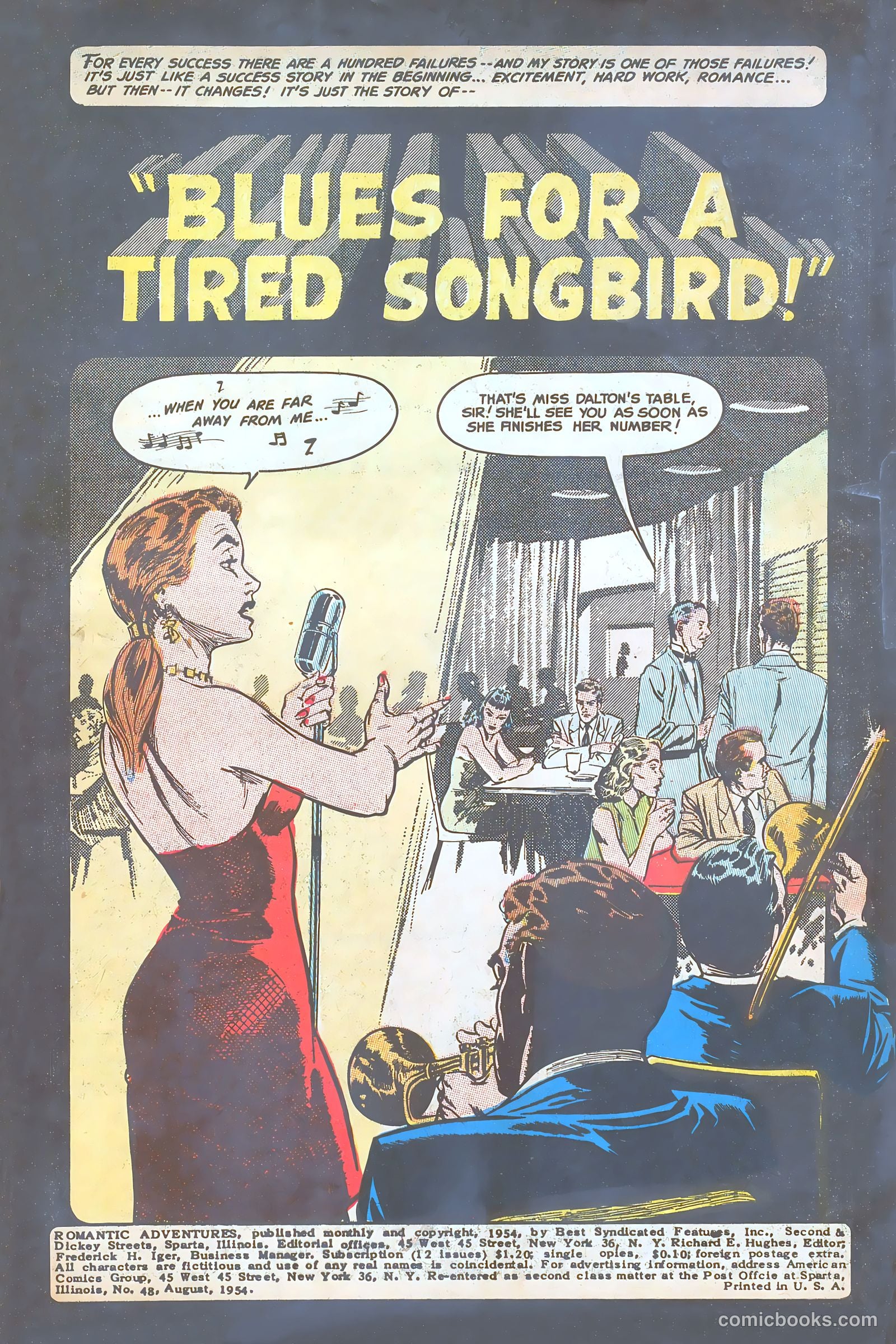 Romantic Adventures #48 (1954) — page 3 of 36