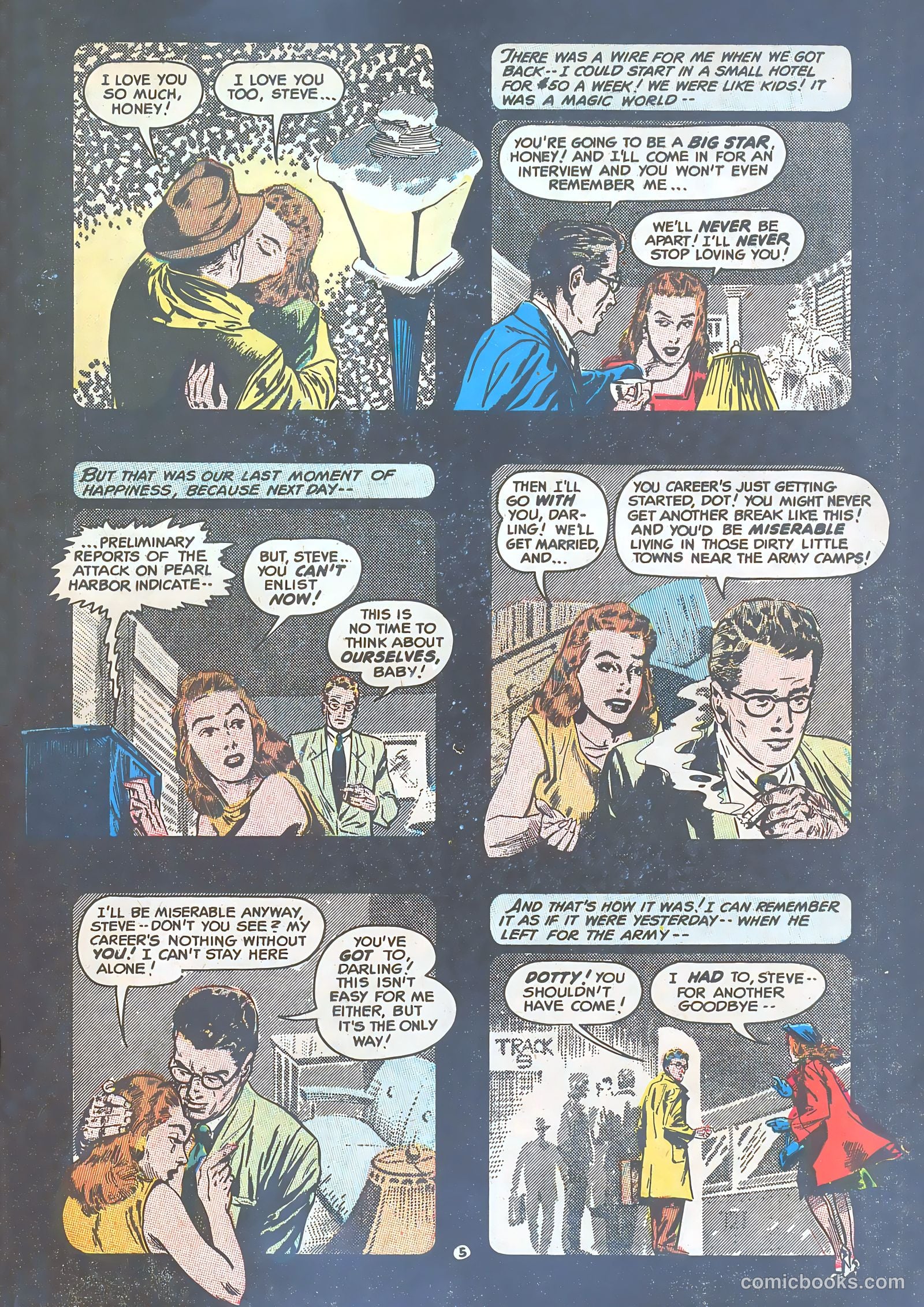 Romantic Adventures #48 (1954) — page 7 of 36