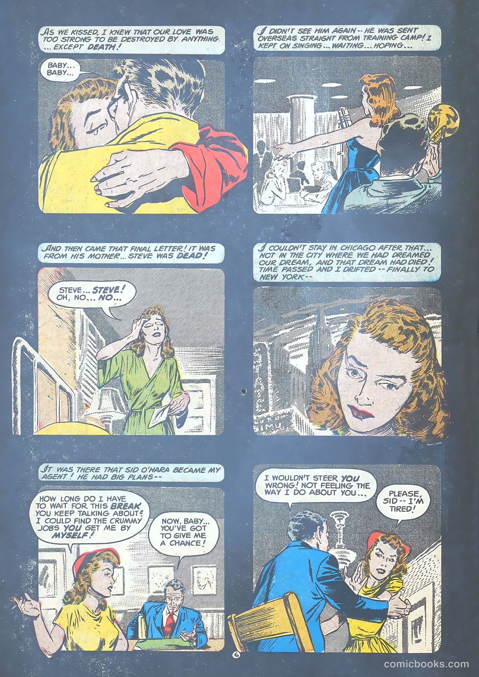 Romantic Adventures #48 (1954) — page 8 of 36