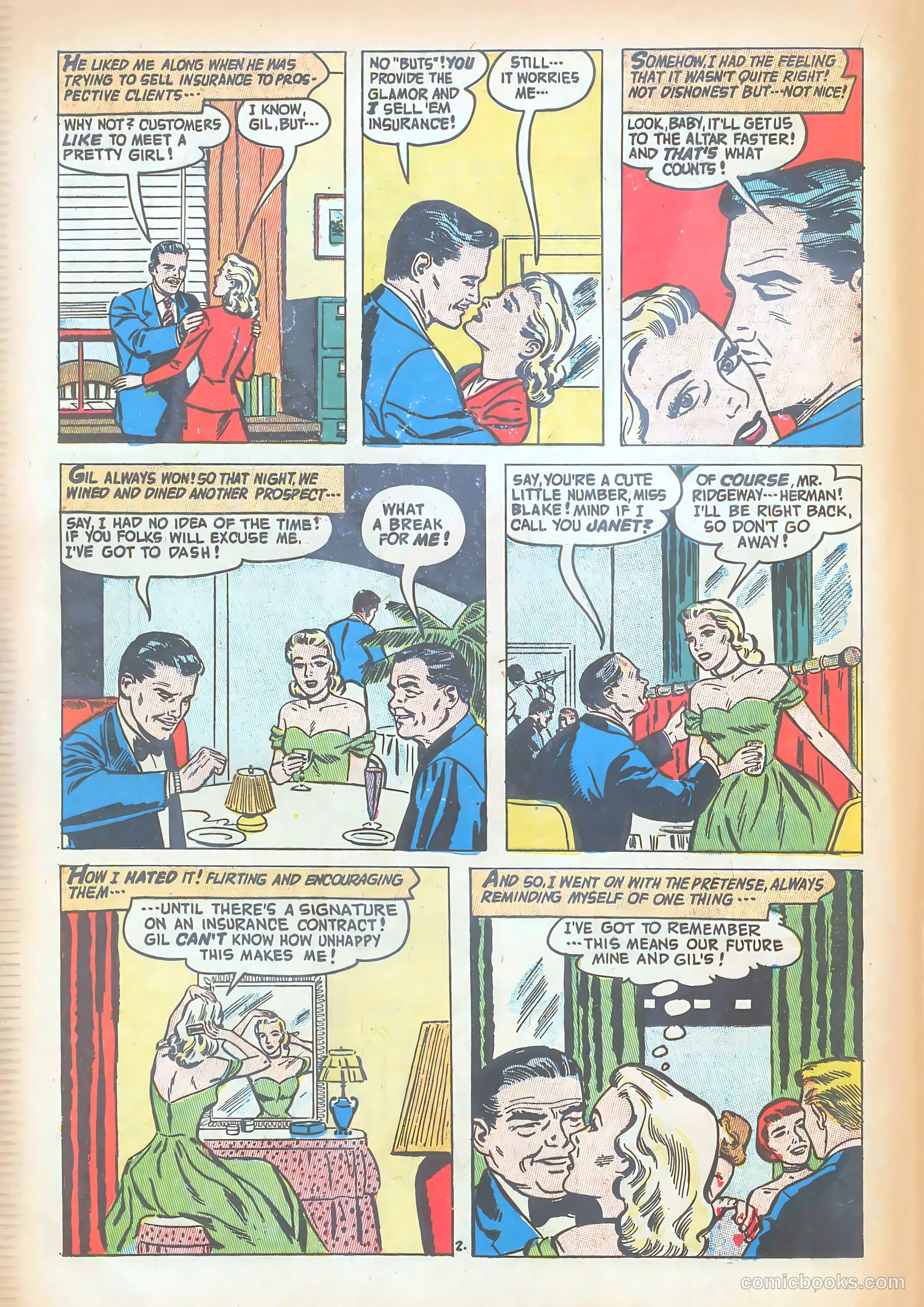 Romantic Adventures #48 (1954) — page 14 of 36