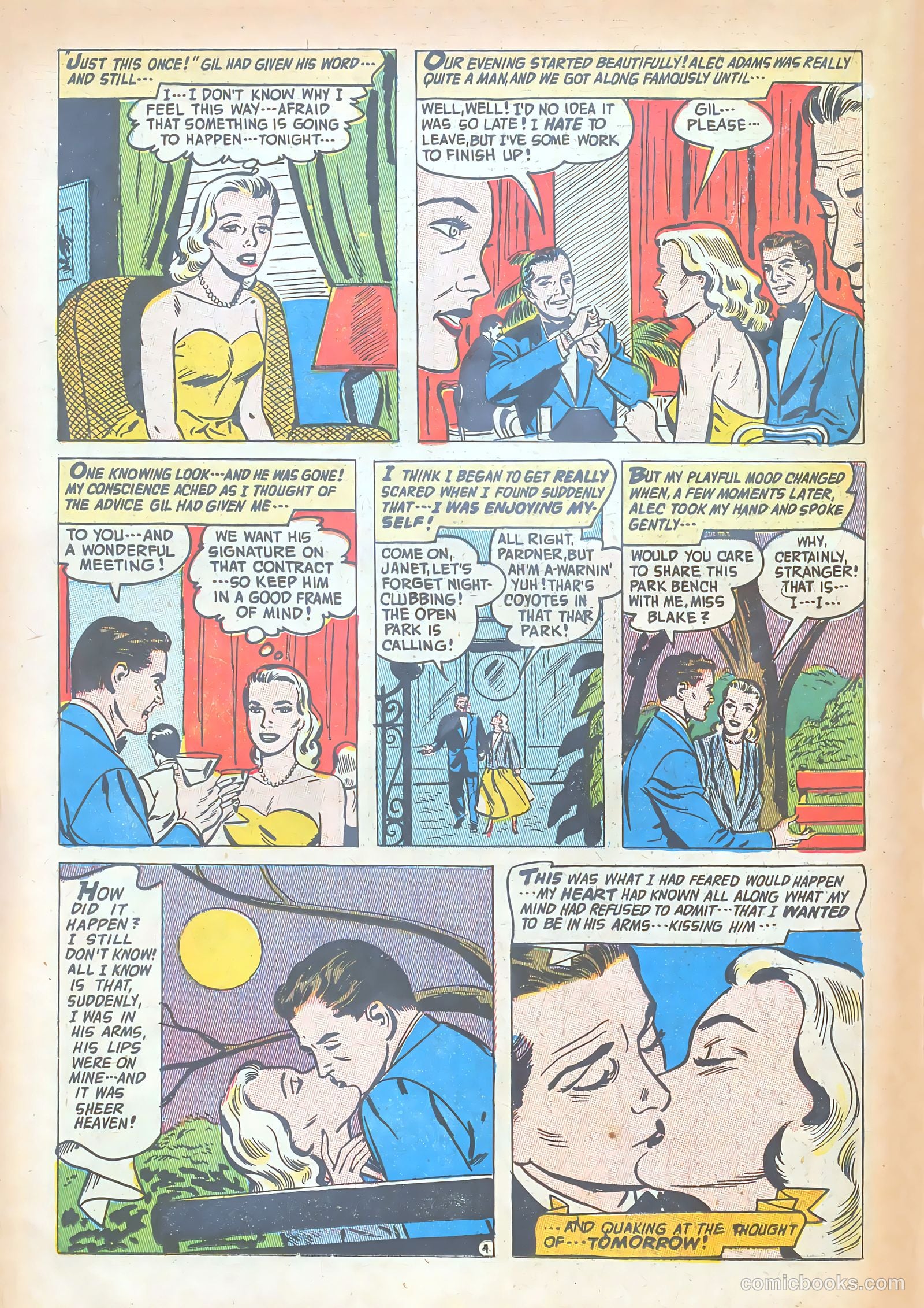 Romantic Adventures #48 (1954) — page 16 of 36