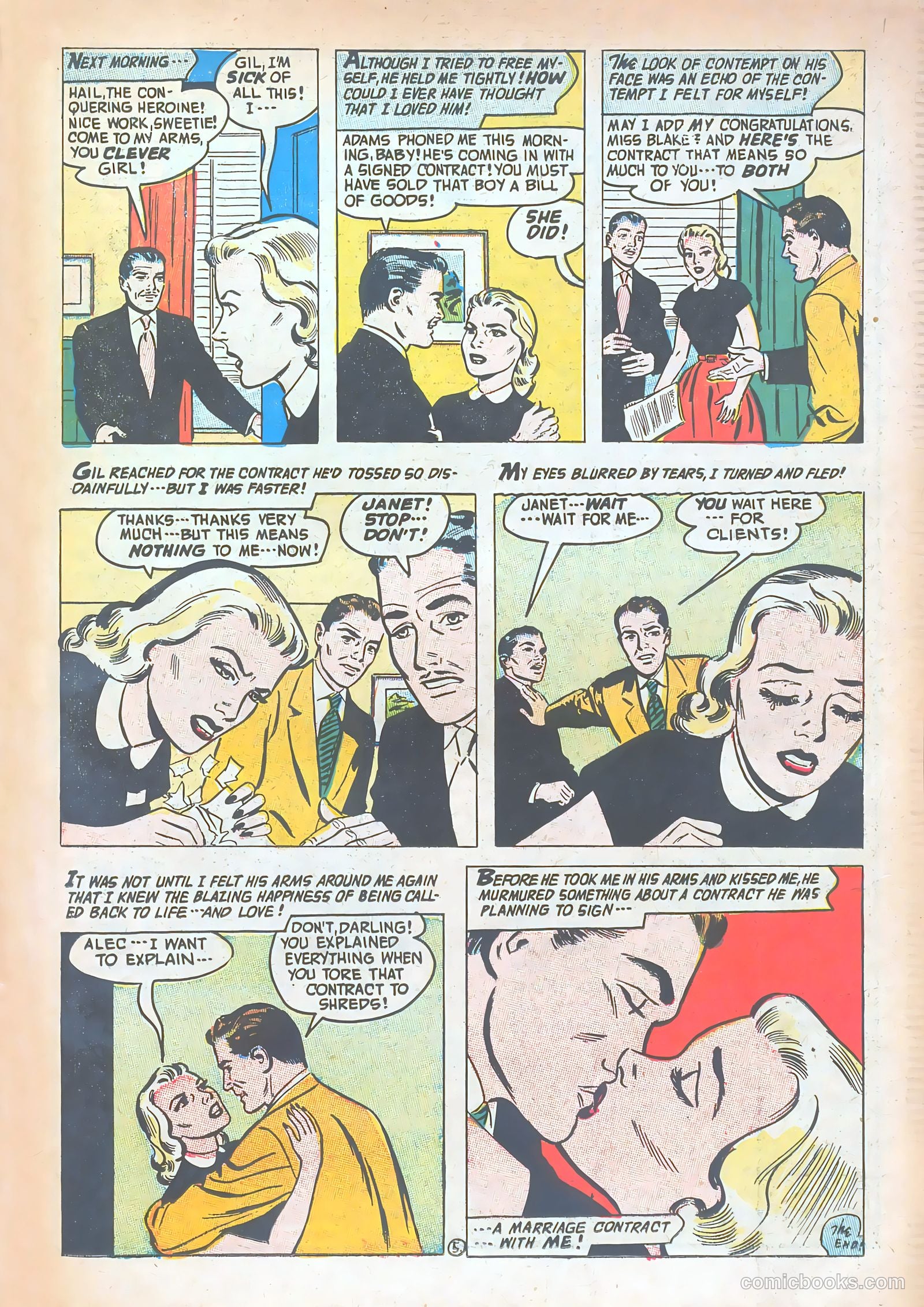 Romantic Adventures #48 (1954) — page 17 of 36