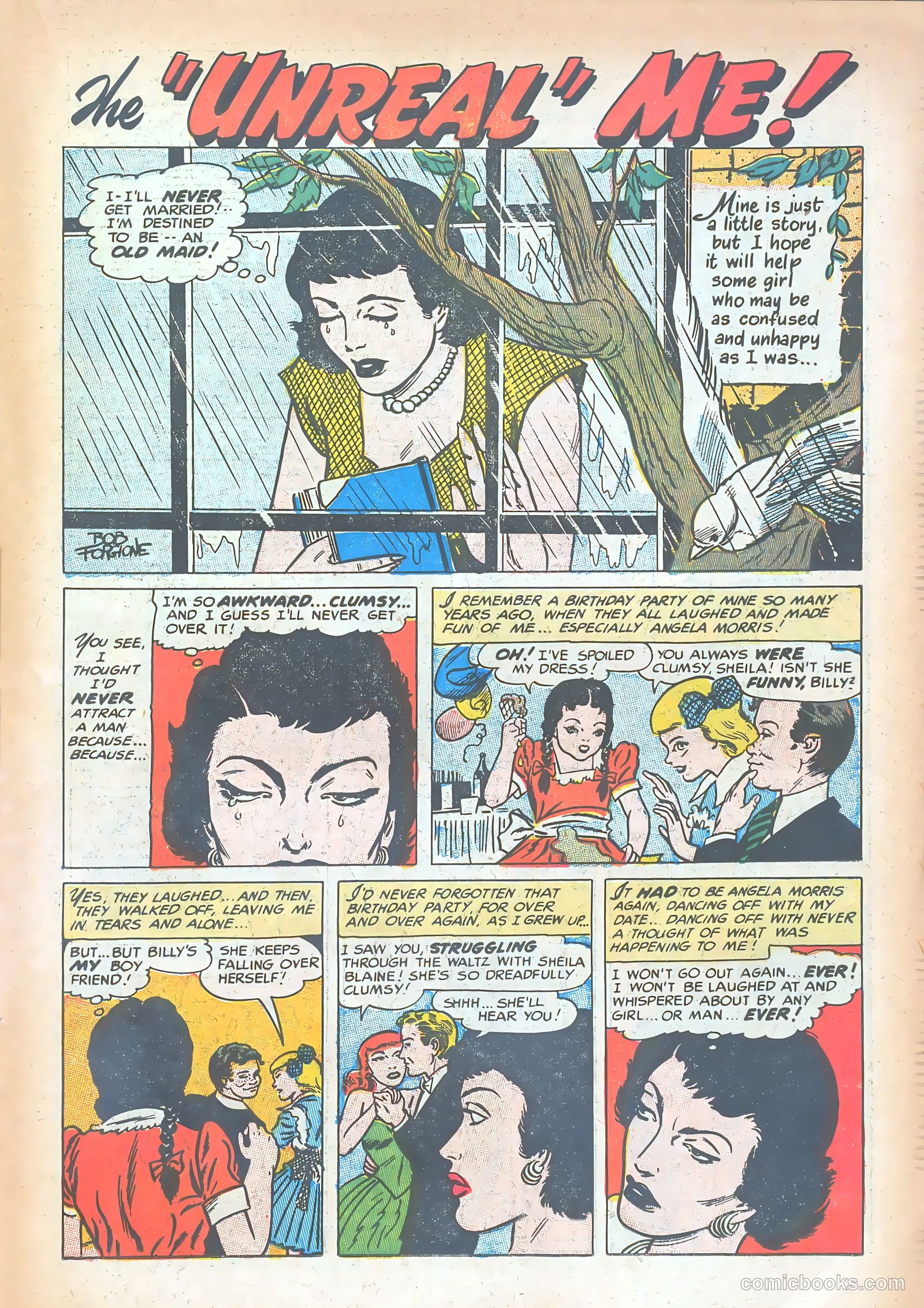 Romantic Adventures #48 (1954) — page 21 of 36