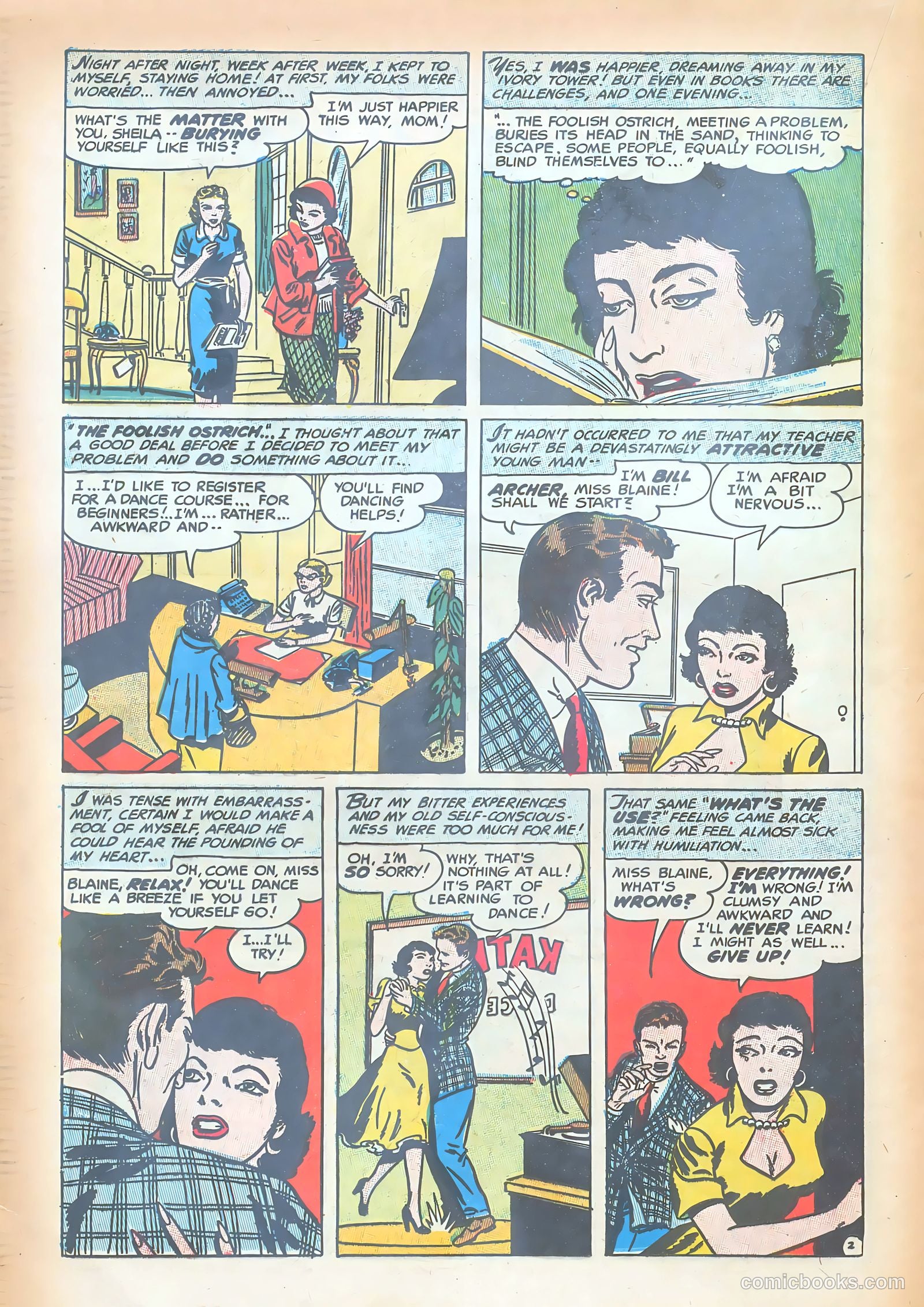 Romantic Adventures #48 (1954) — page 22 of 36