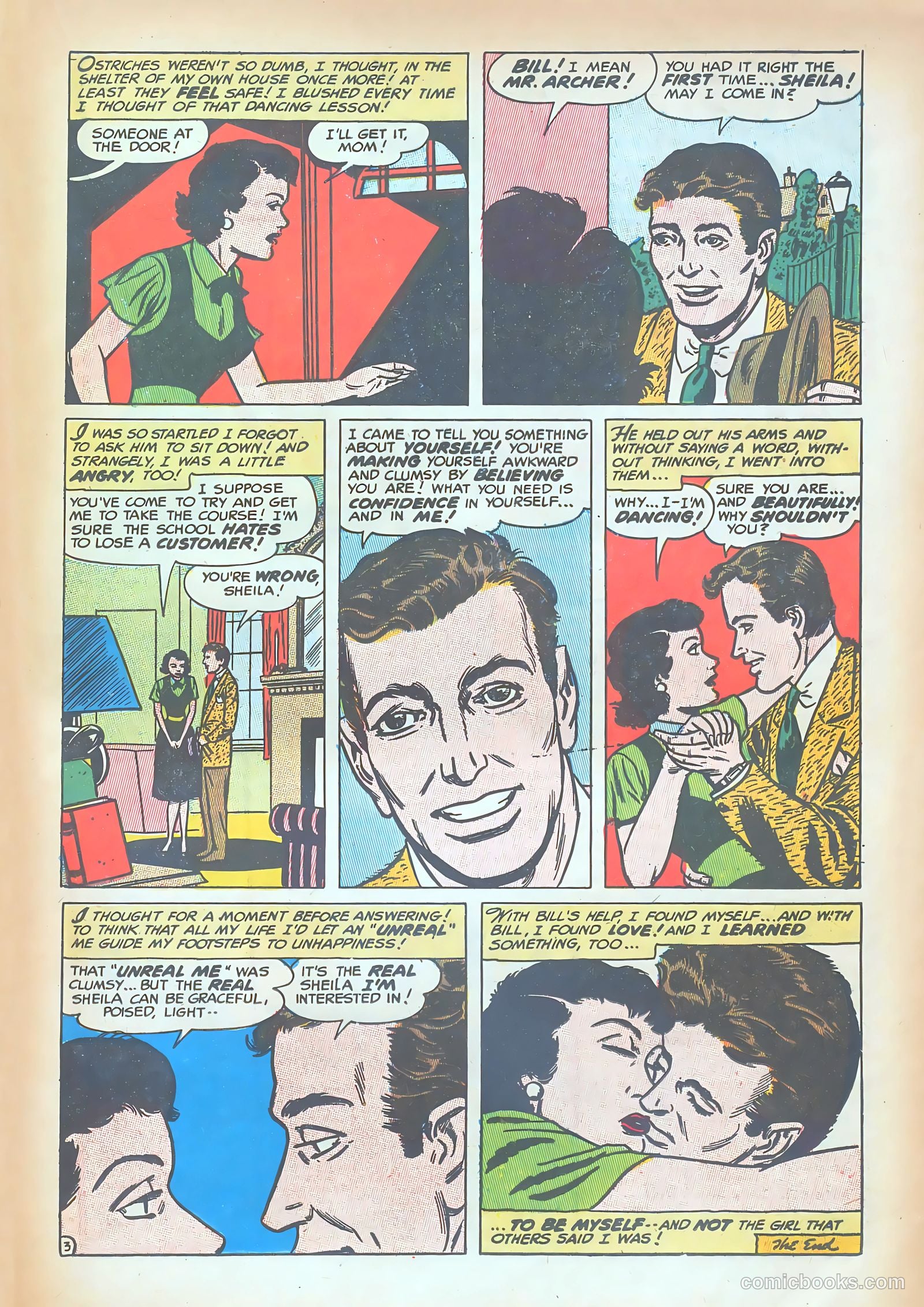 Romantic Adventures #48 (1954) — page 23 of 36