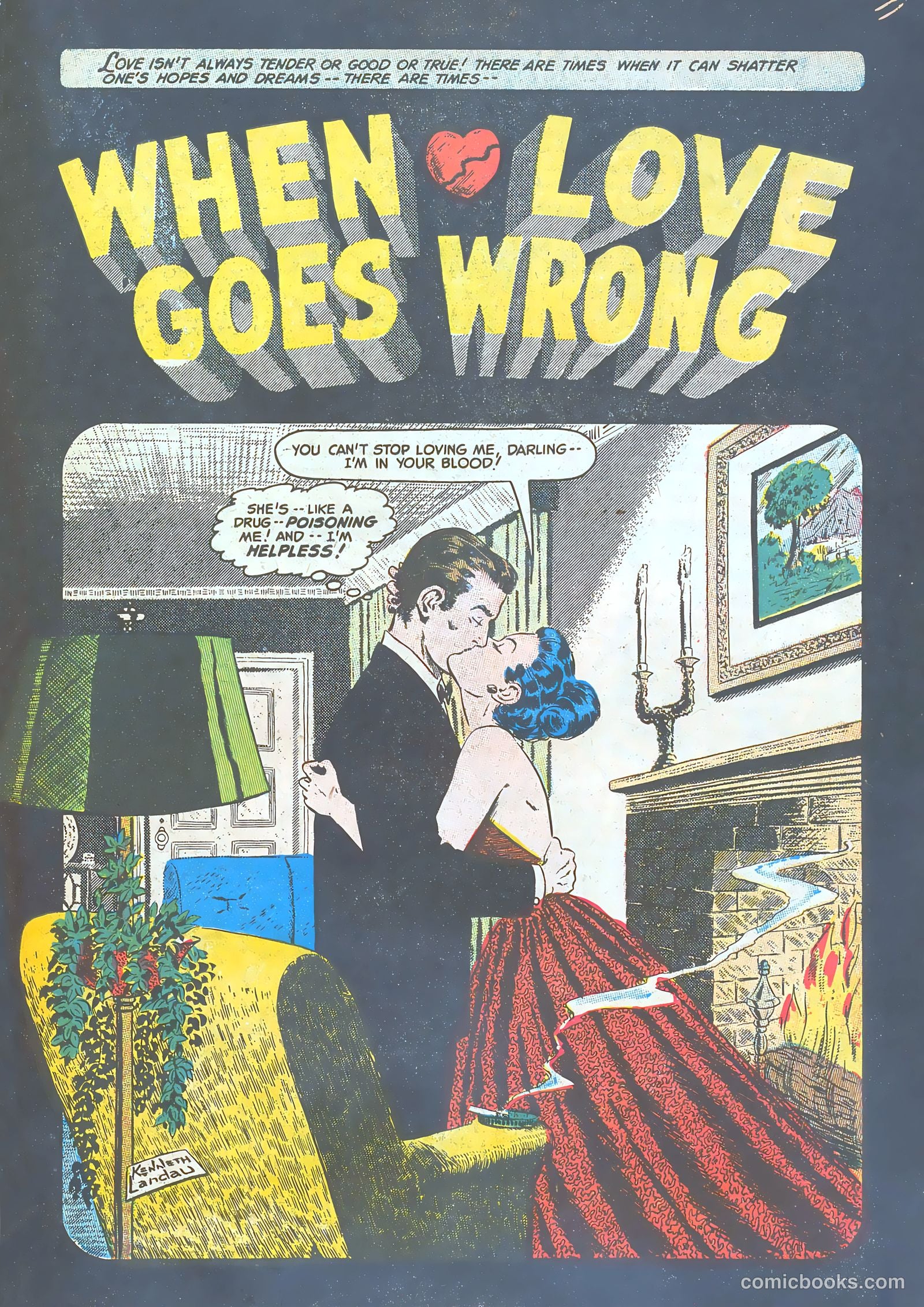 Romantic Adventures #48 (1954) — page 25 of 36