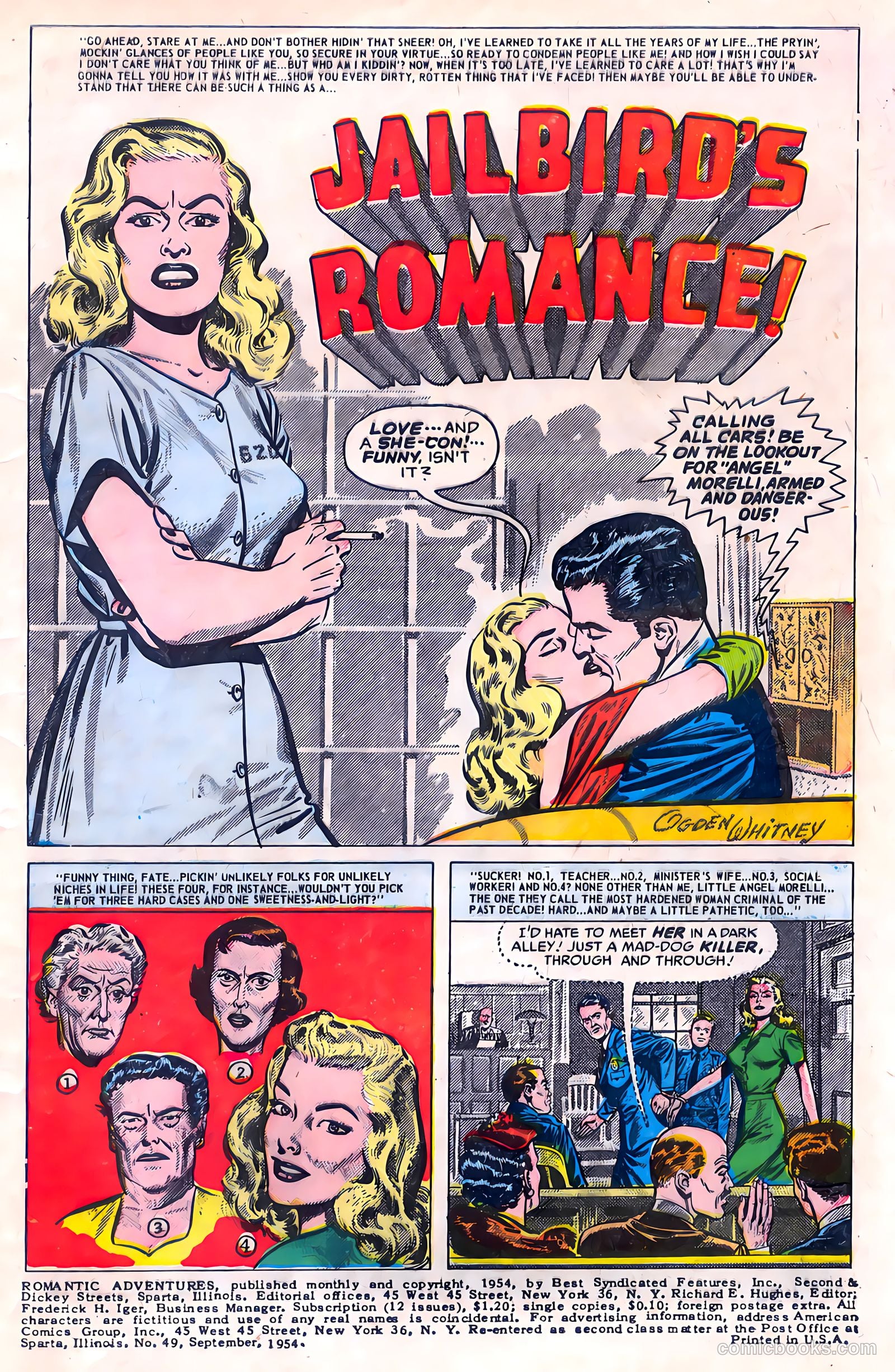 Romantic Adventures #49 (1954) — page 3 of 36