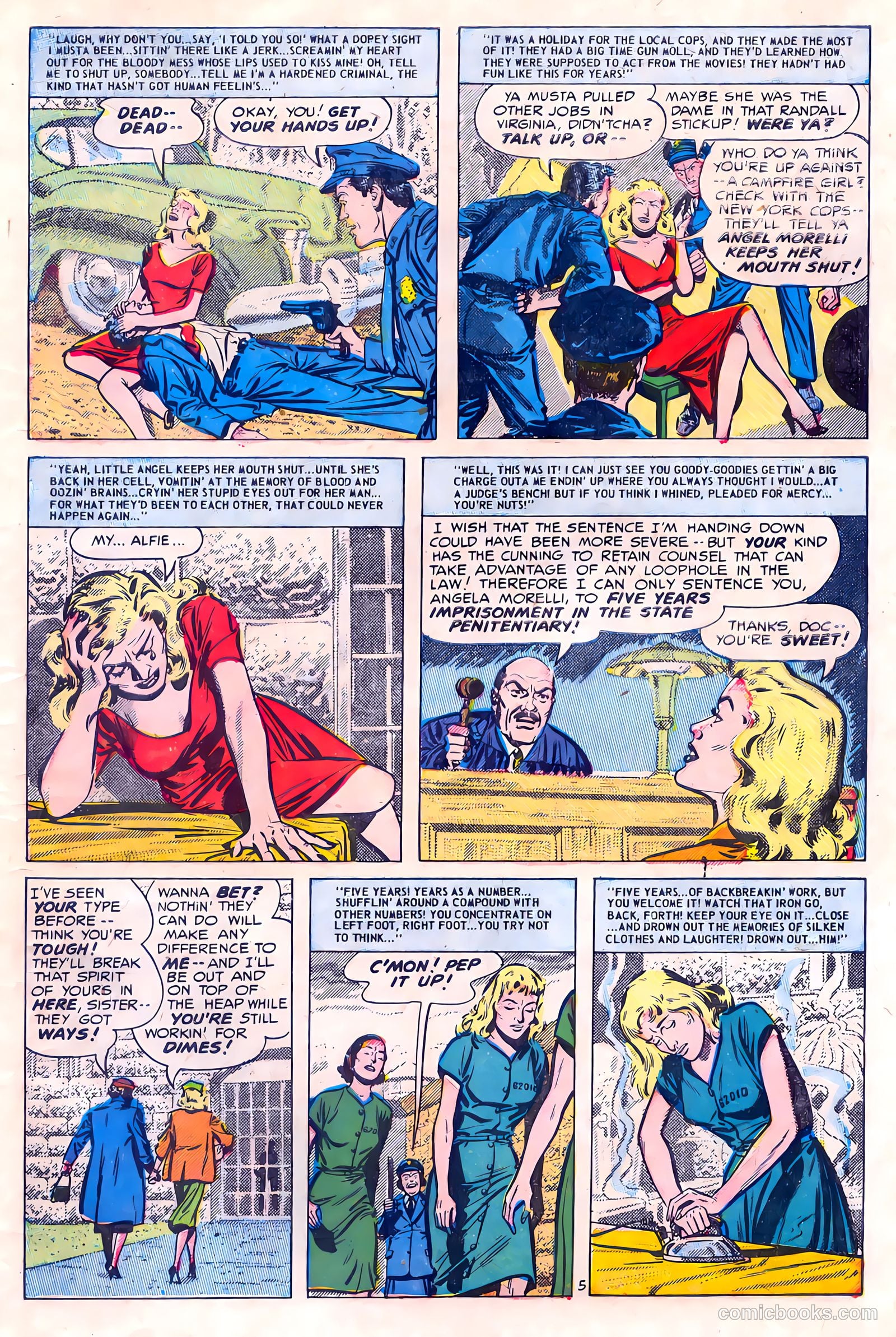 Romantic Adventures #49 (1954) — page 7 of 36