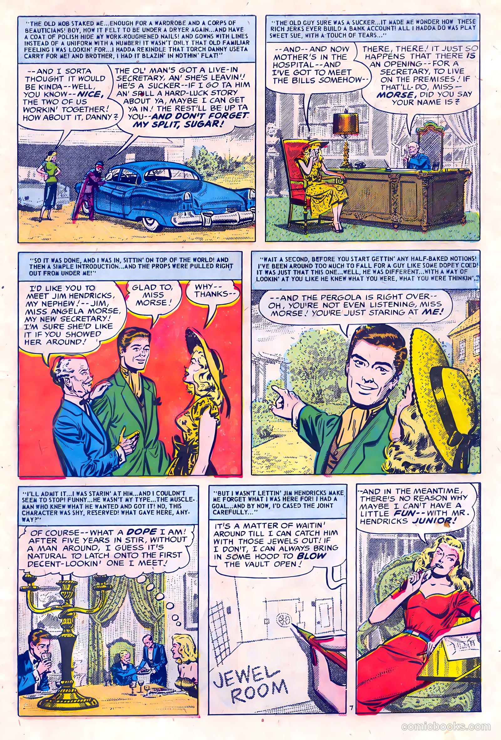 Romantic Adventures #49 (1954) — page 9 of 36