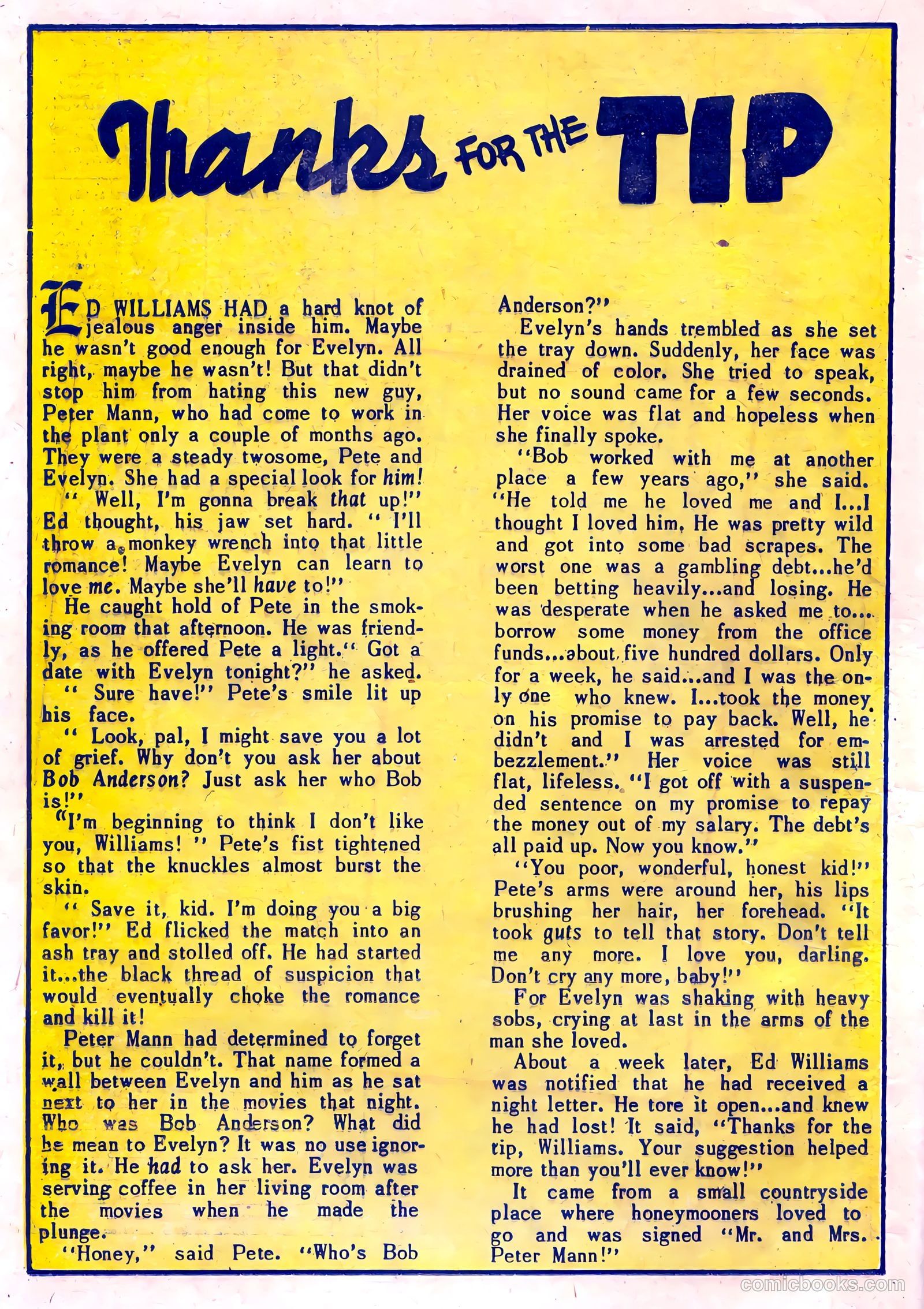 Romantic Adventures #49 (1954) — page 16 of 36