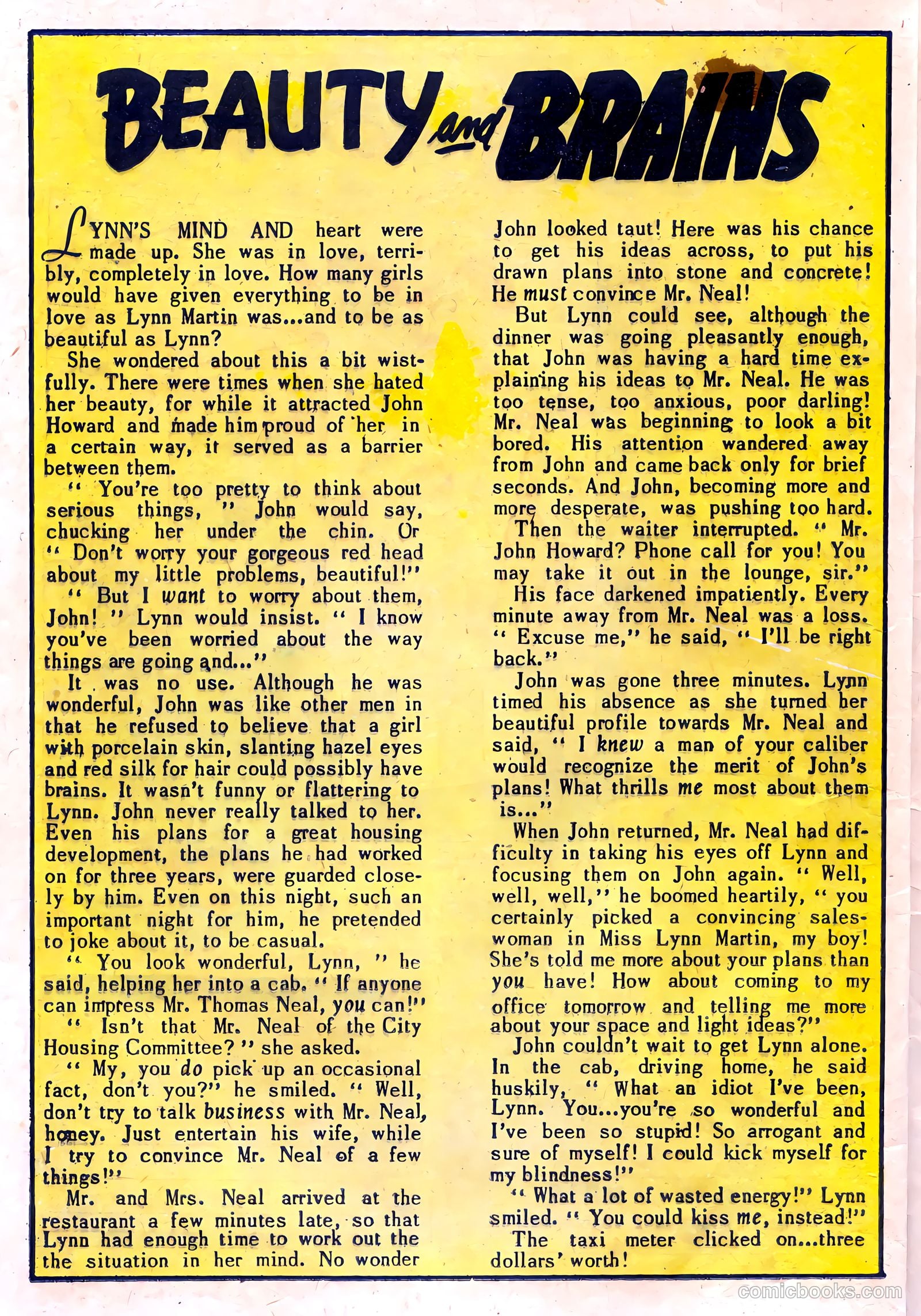 Romantic Adventures #49 (1954) — page 26 of 36