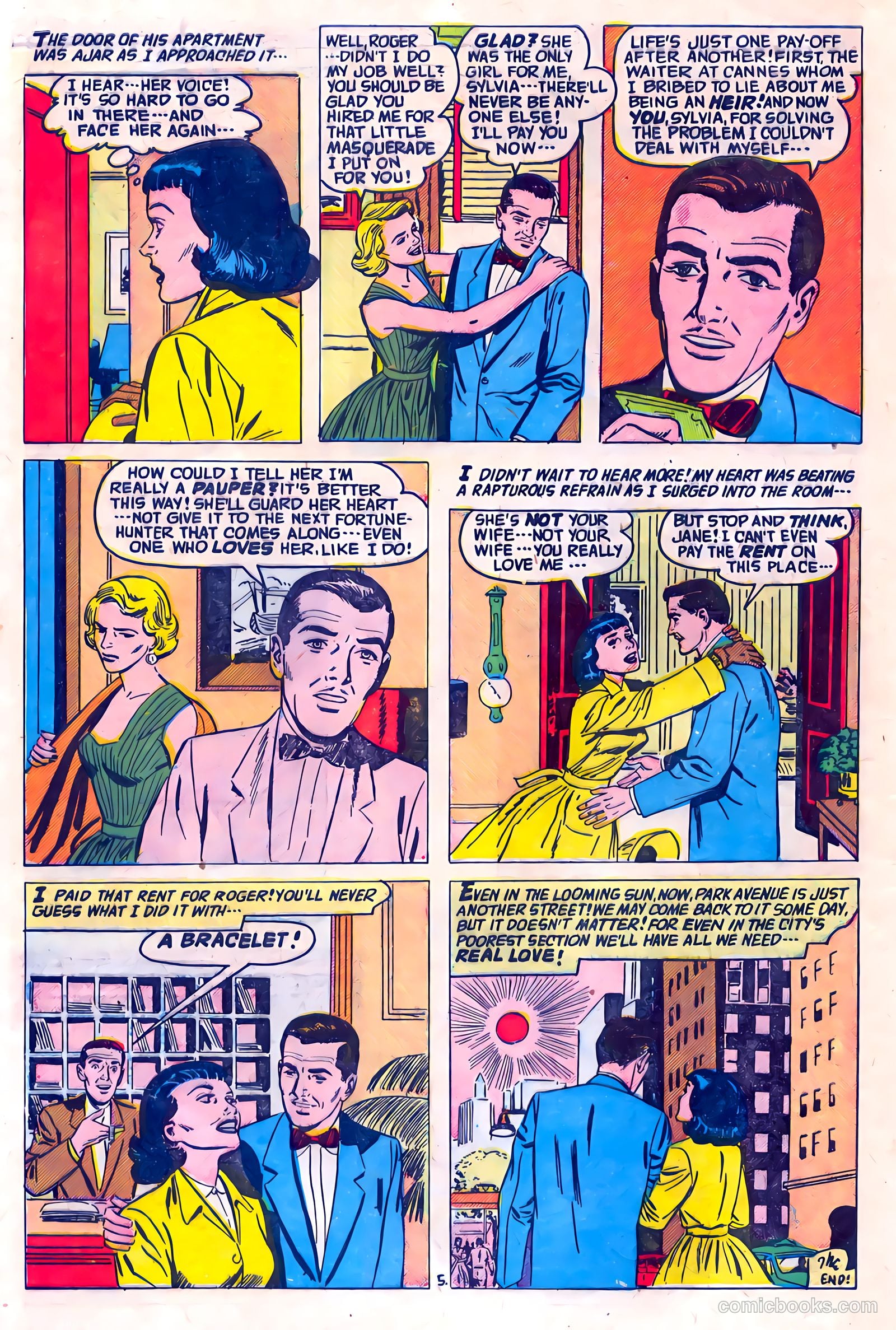 Romantic Adventures #49 (1954) — page 32 of 36