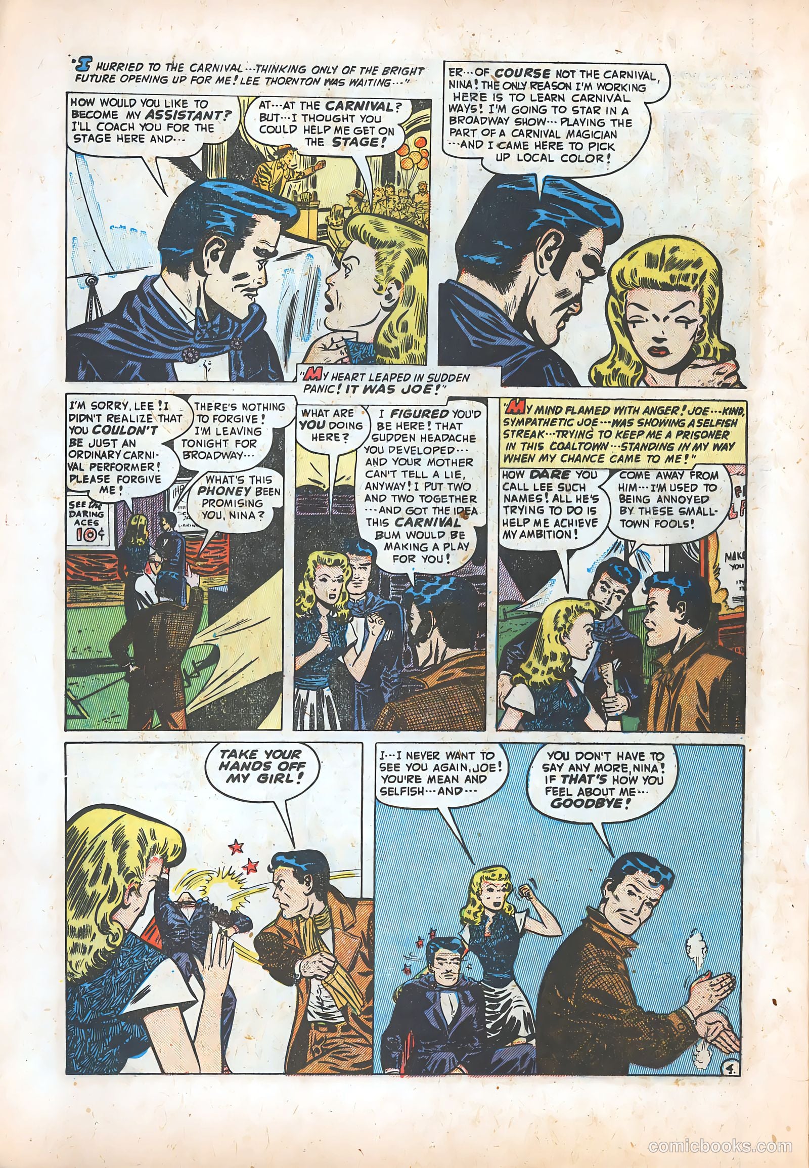 Romantic Adventures #5 (1949) — page 16 of 52