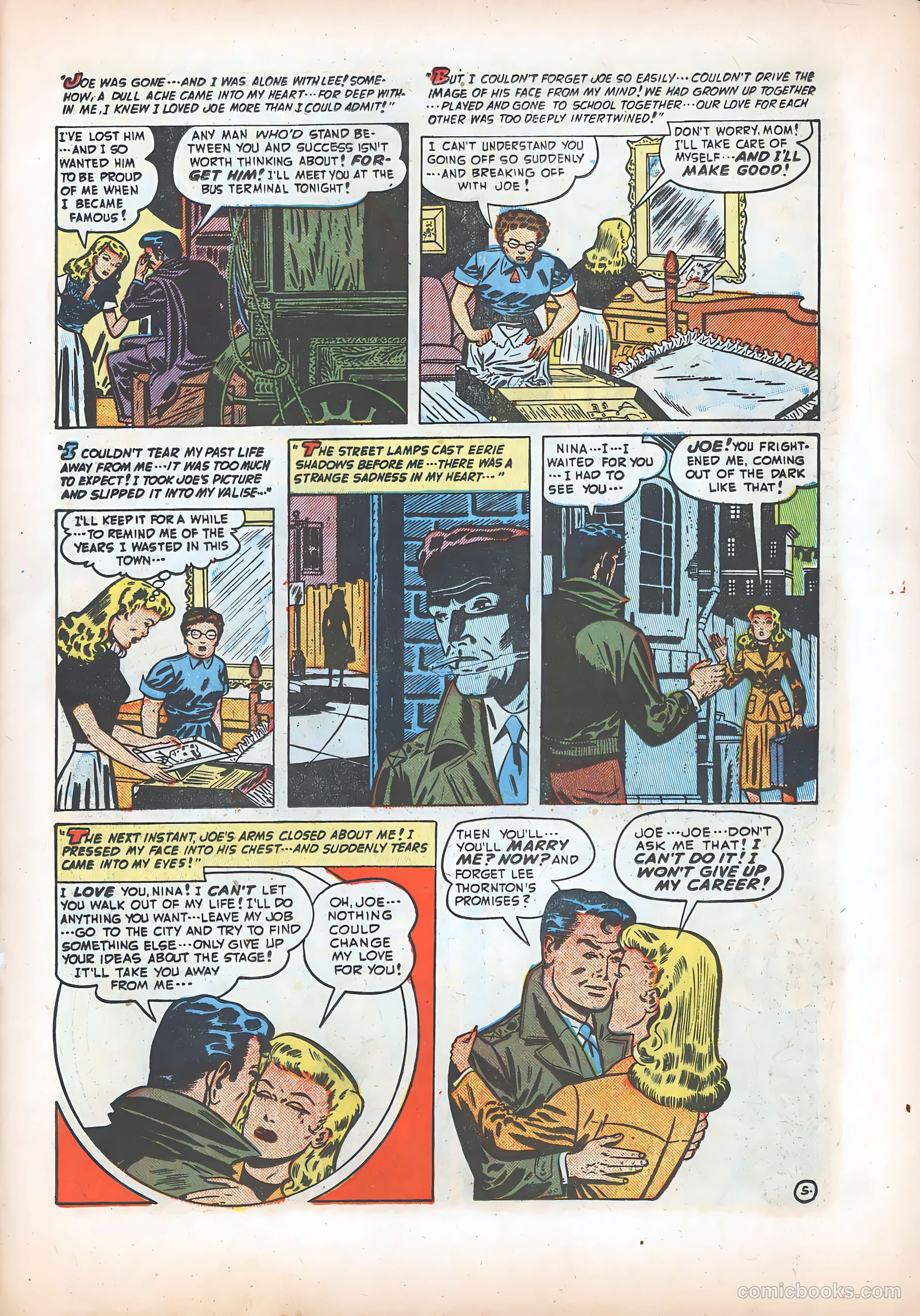 Romantic Adventures #5 (1949) — page 17 of 52