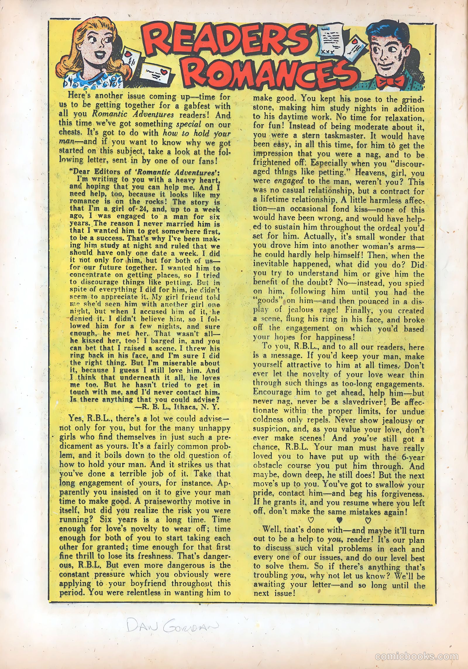 Romantic Adventures #5 (1949) — page 24 of 52