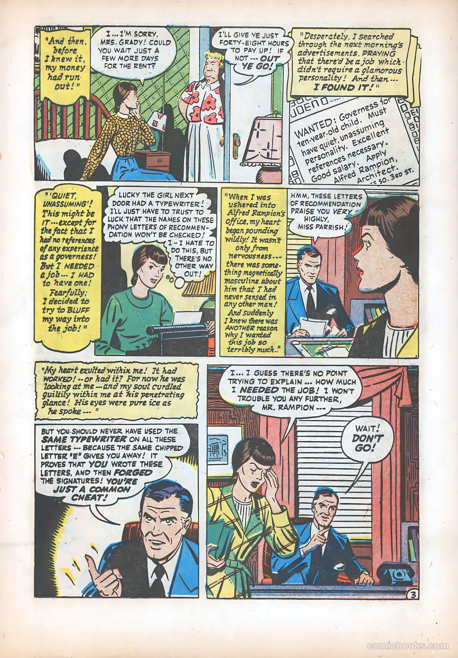 Romantic Adventures #5 (1949) — page 27 of 52