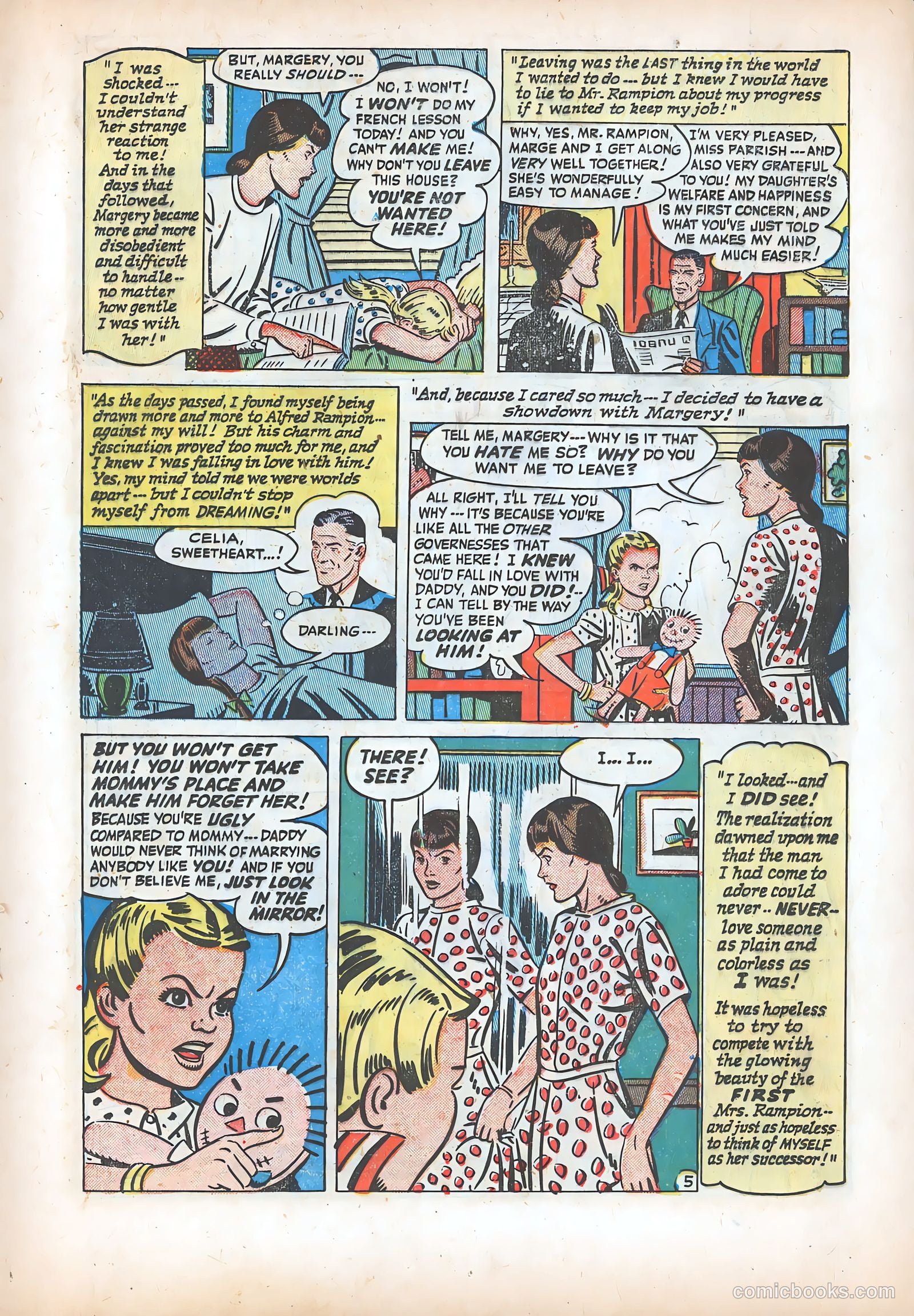 Romantic Adventures #5 (1949) — page 29 of 52