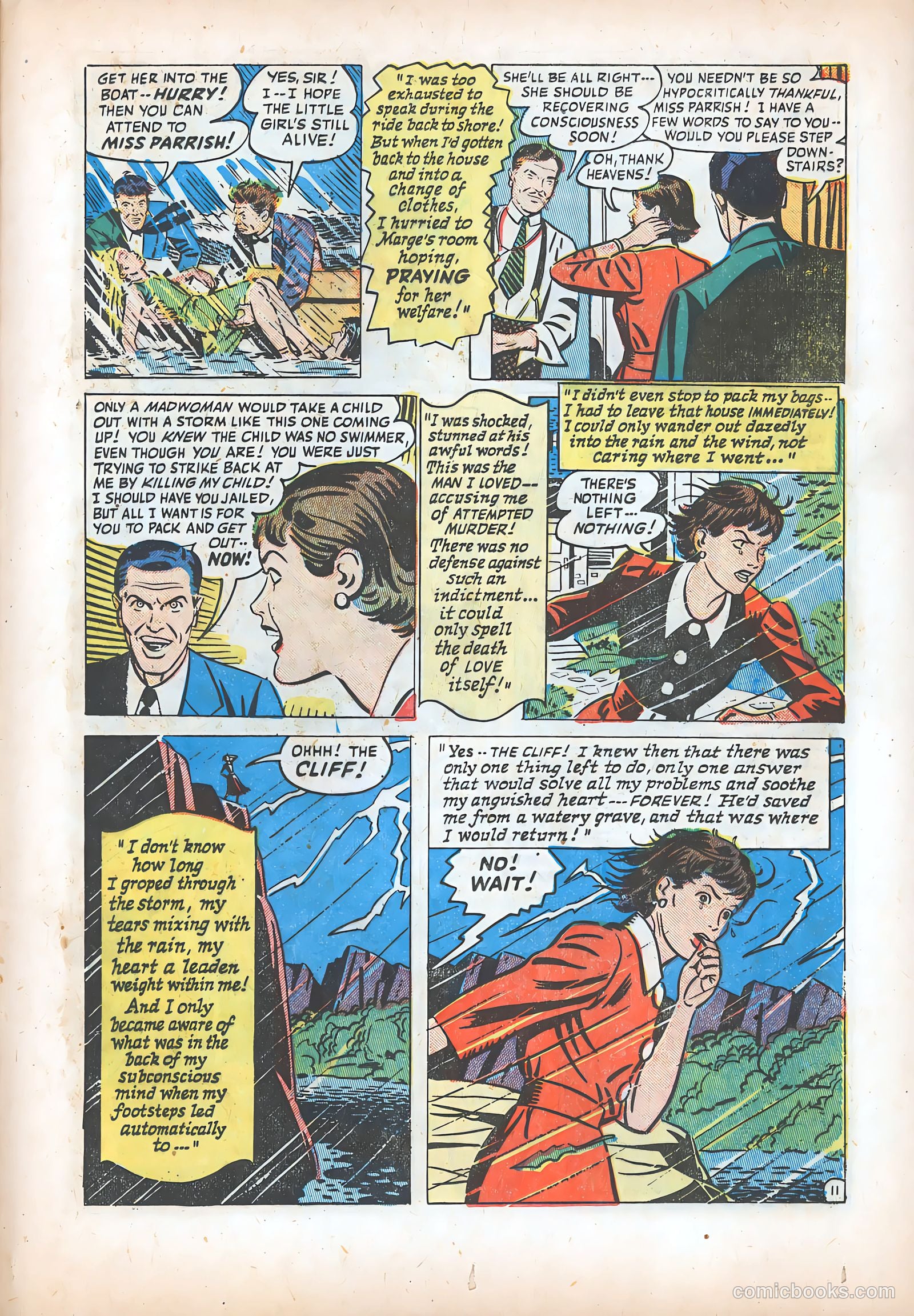 Romantic Adventures #5 (1949) — page 35 of 52