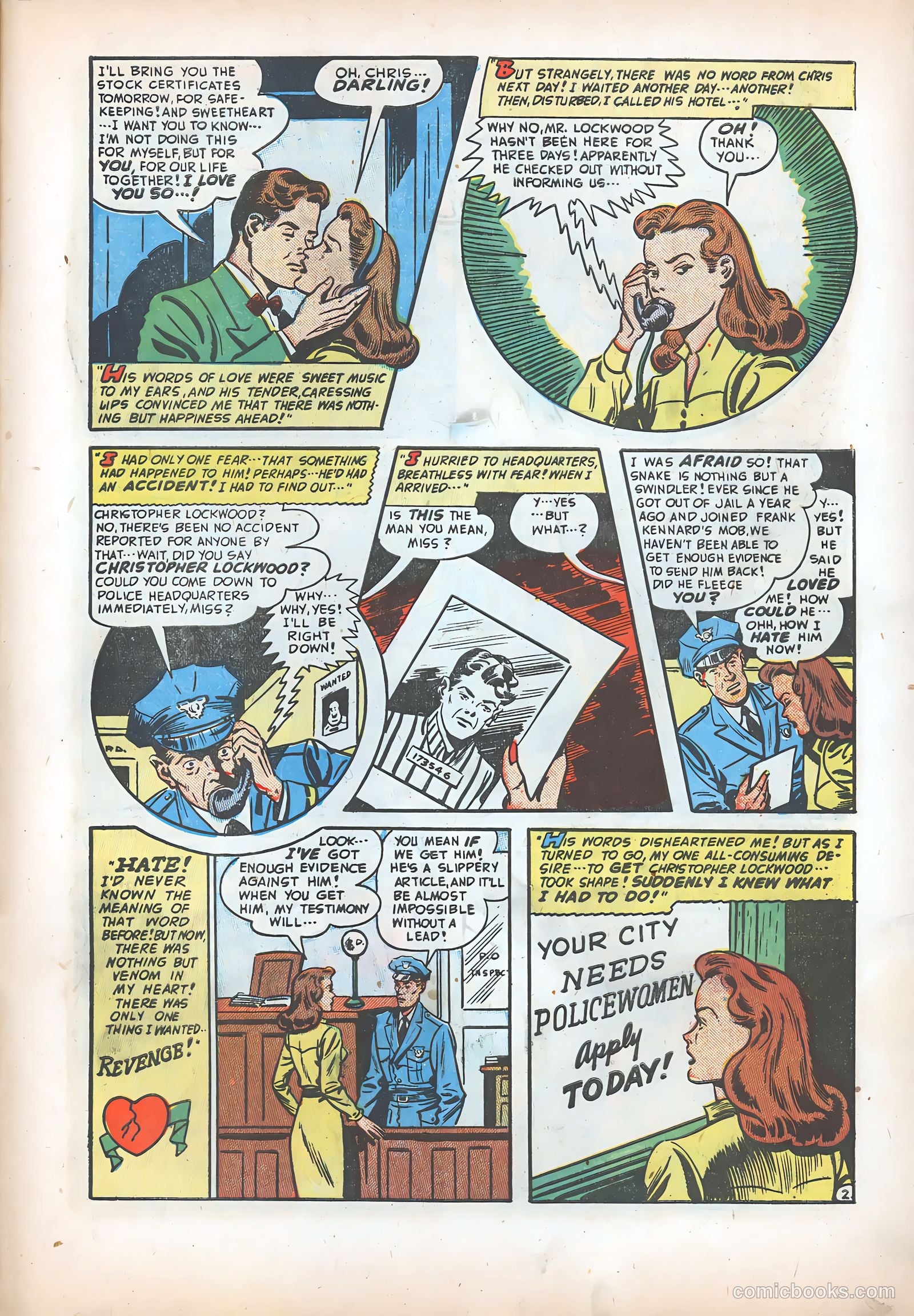 Romantic Adventures #5 (1949) — page 41 of 52