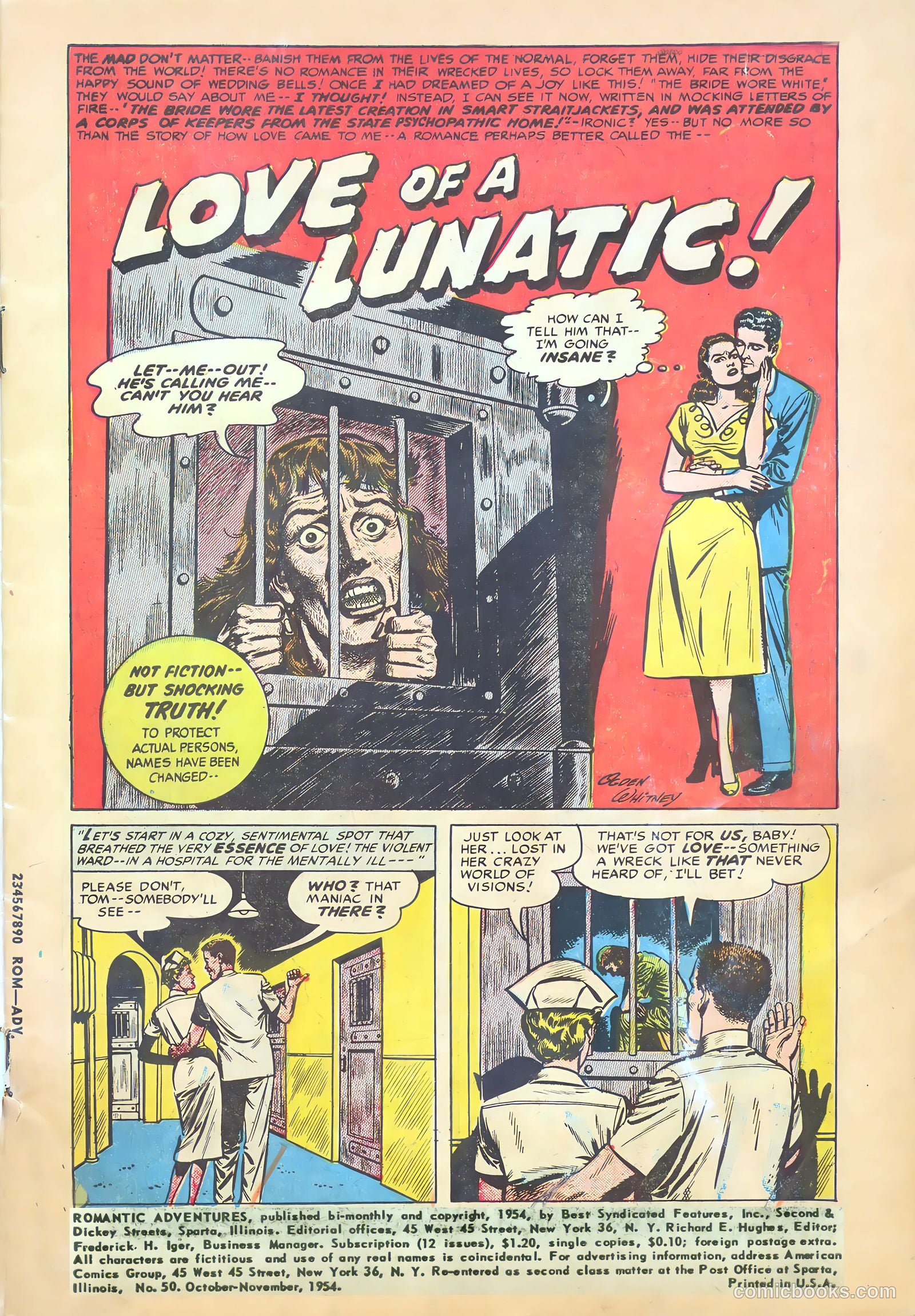 Romantic Adventures #50 (1954) — page 3 of 36
