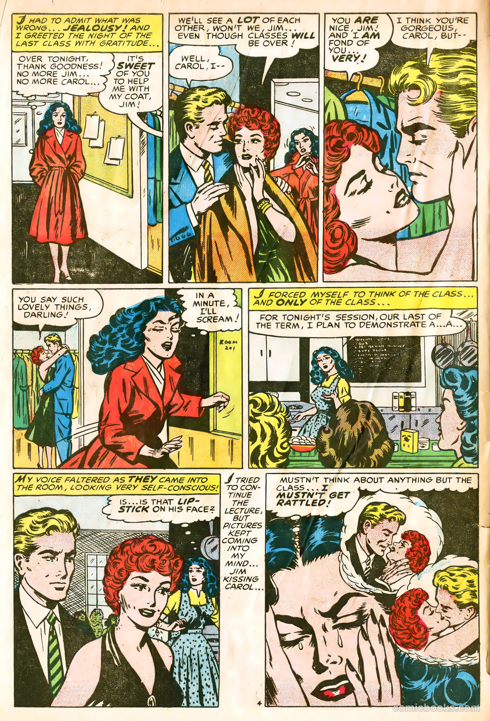 Romantic Adventures #50 (1954) — page 32 of 36