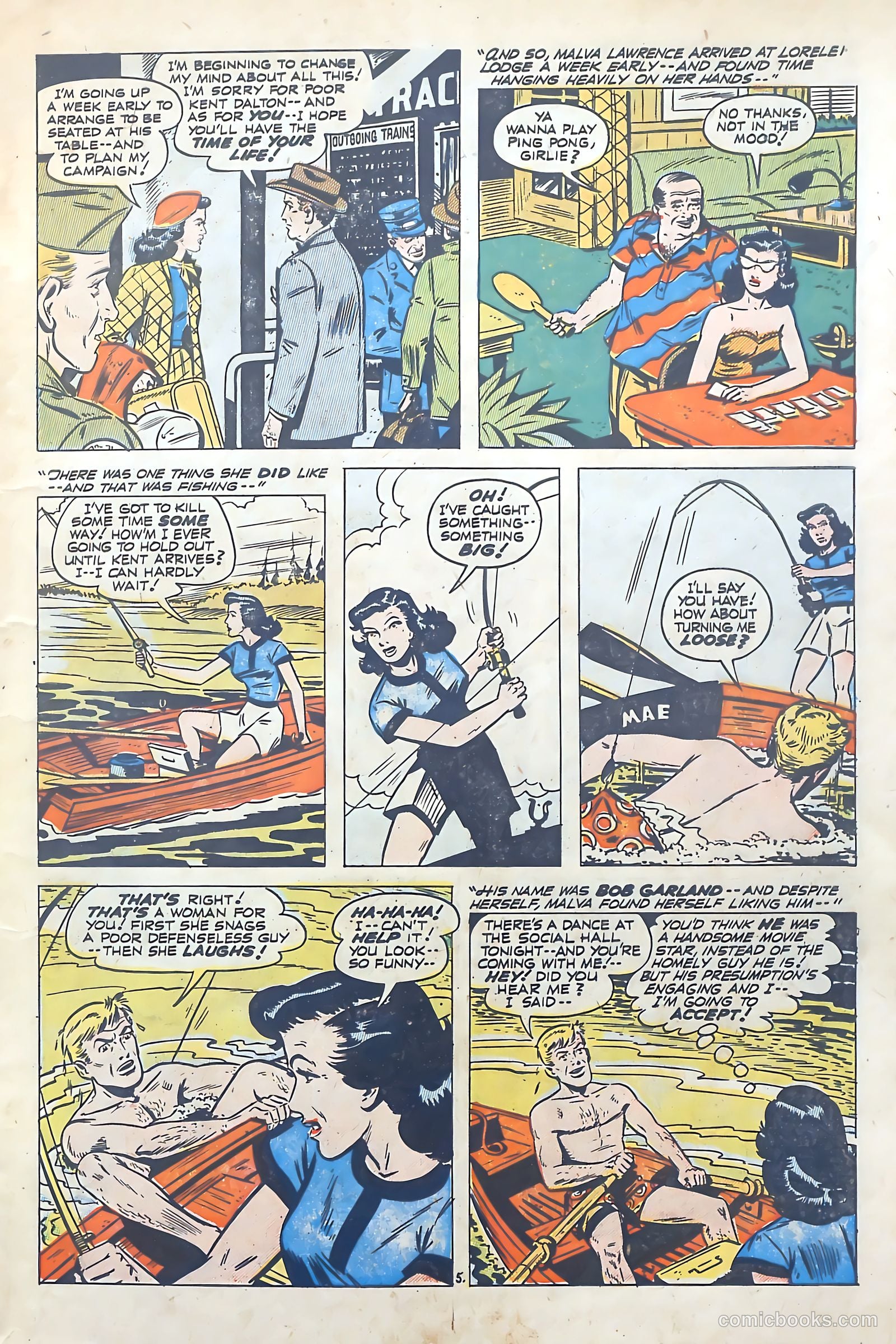 Romantic Adventures #51 (1955) — page 7 of 36