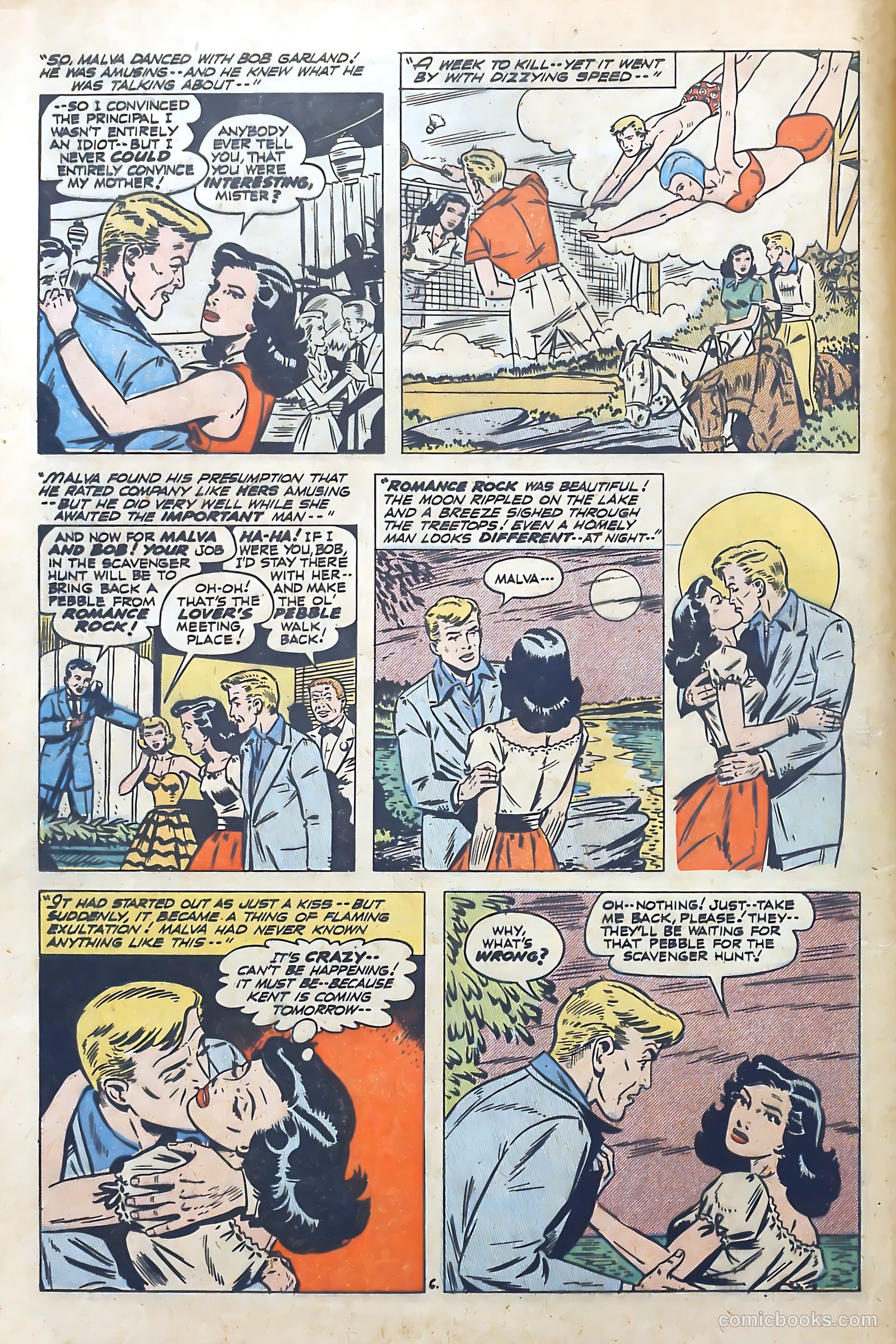 Romantic Adventures #51 (1955) — page 8 of 36