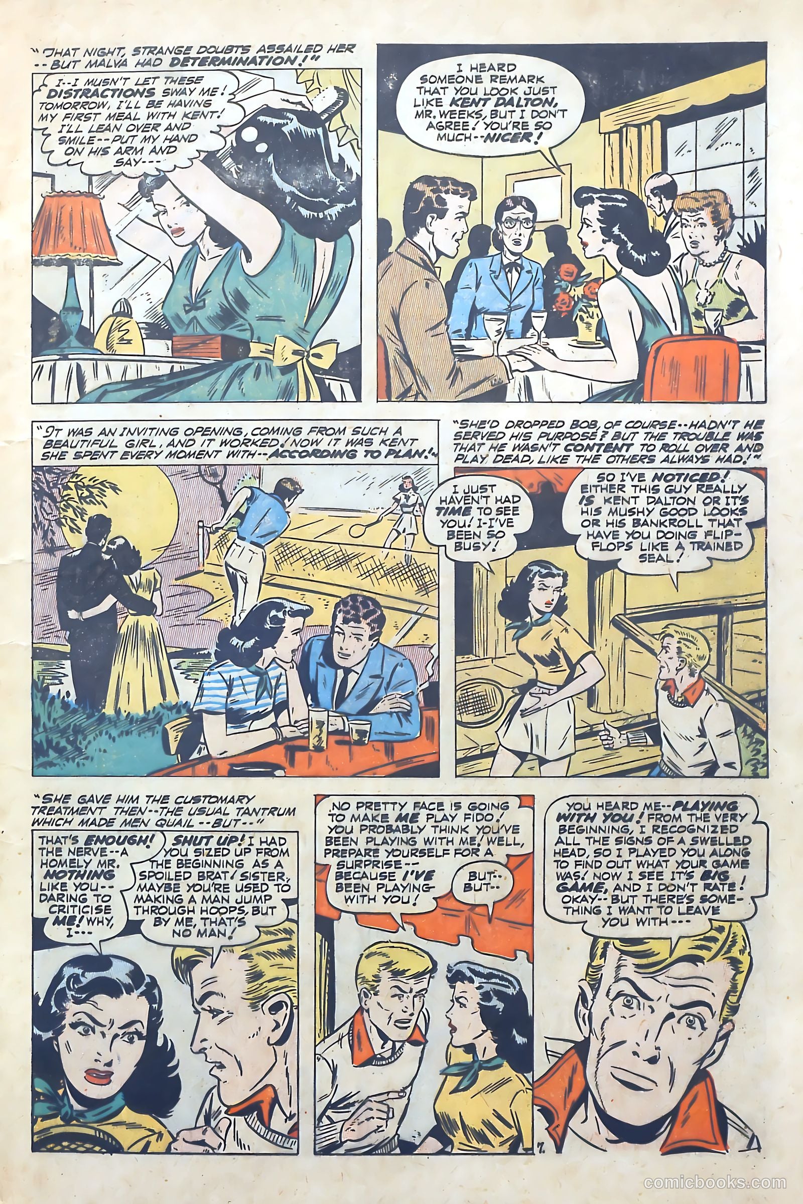Romantic Adventures #51 (1955) — page 9 of 36