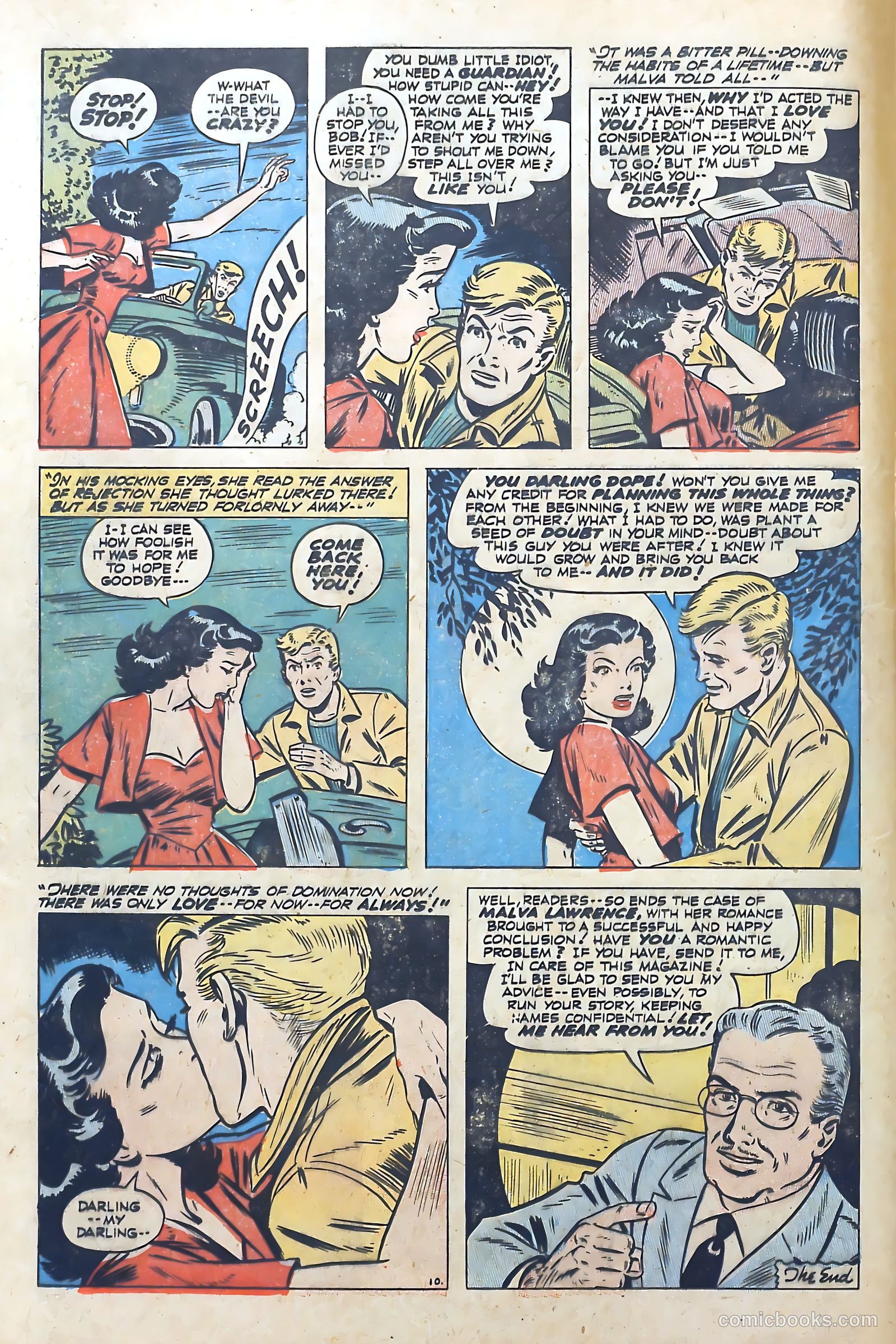 Romantic Adventures #51 (1955) — page 12 of 36