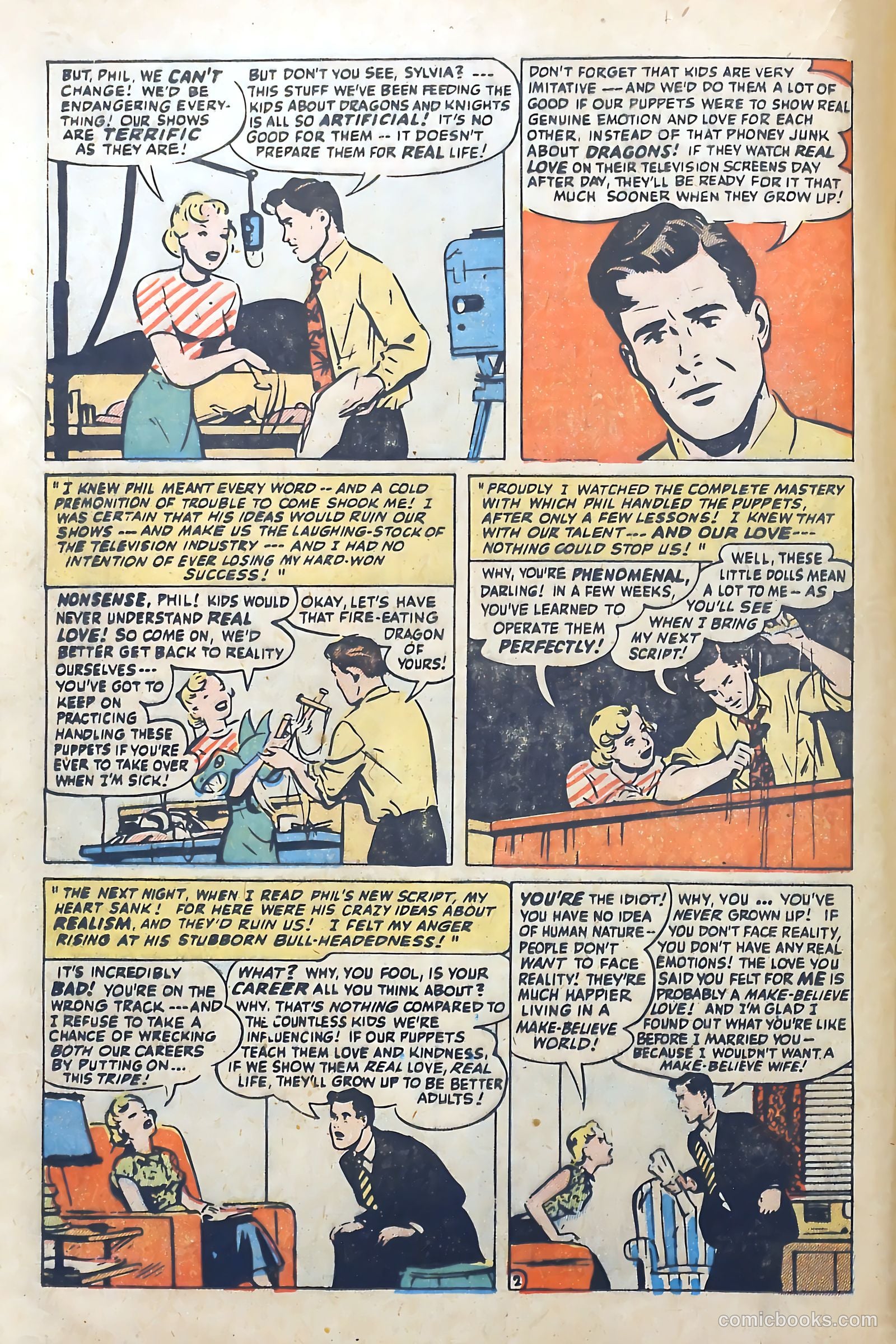 Romantic Adventures #51 (1955) — page 16 of 36