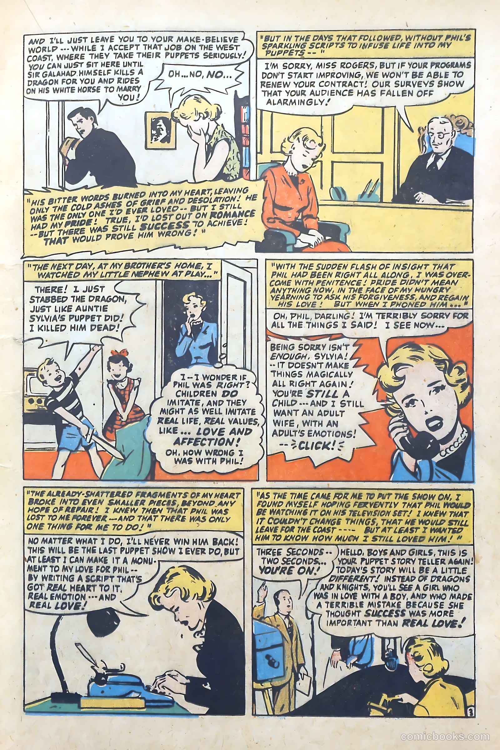 Romantic Adventures #51 (1955) — page 17 of 36