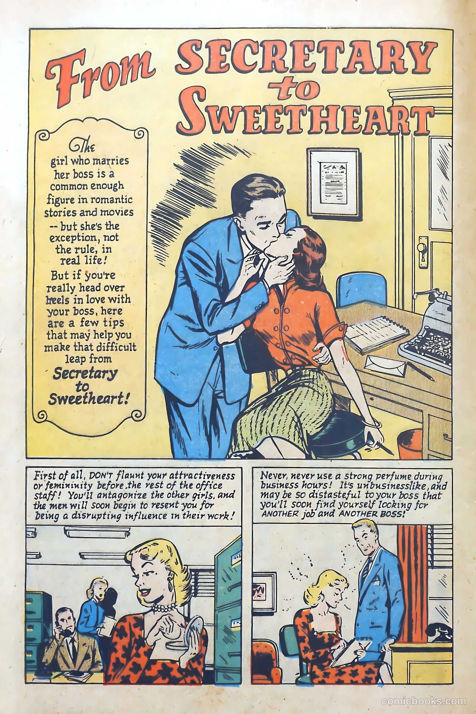 Romantic Adventures #51 (1955) — page 20 of 36