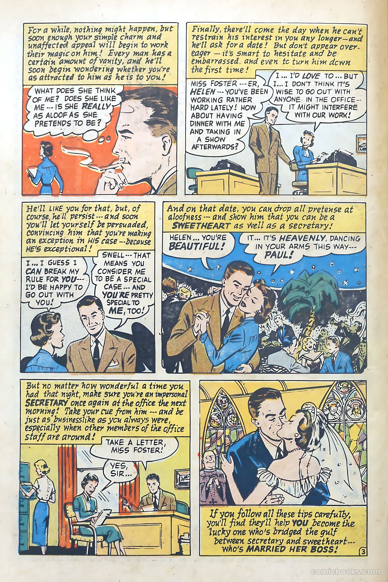 Romantic Adventures #51 (1955) — page 22 of 36