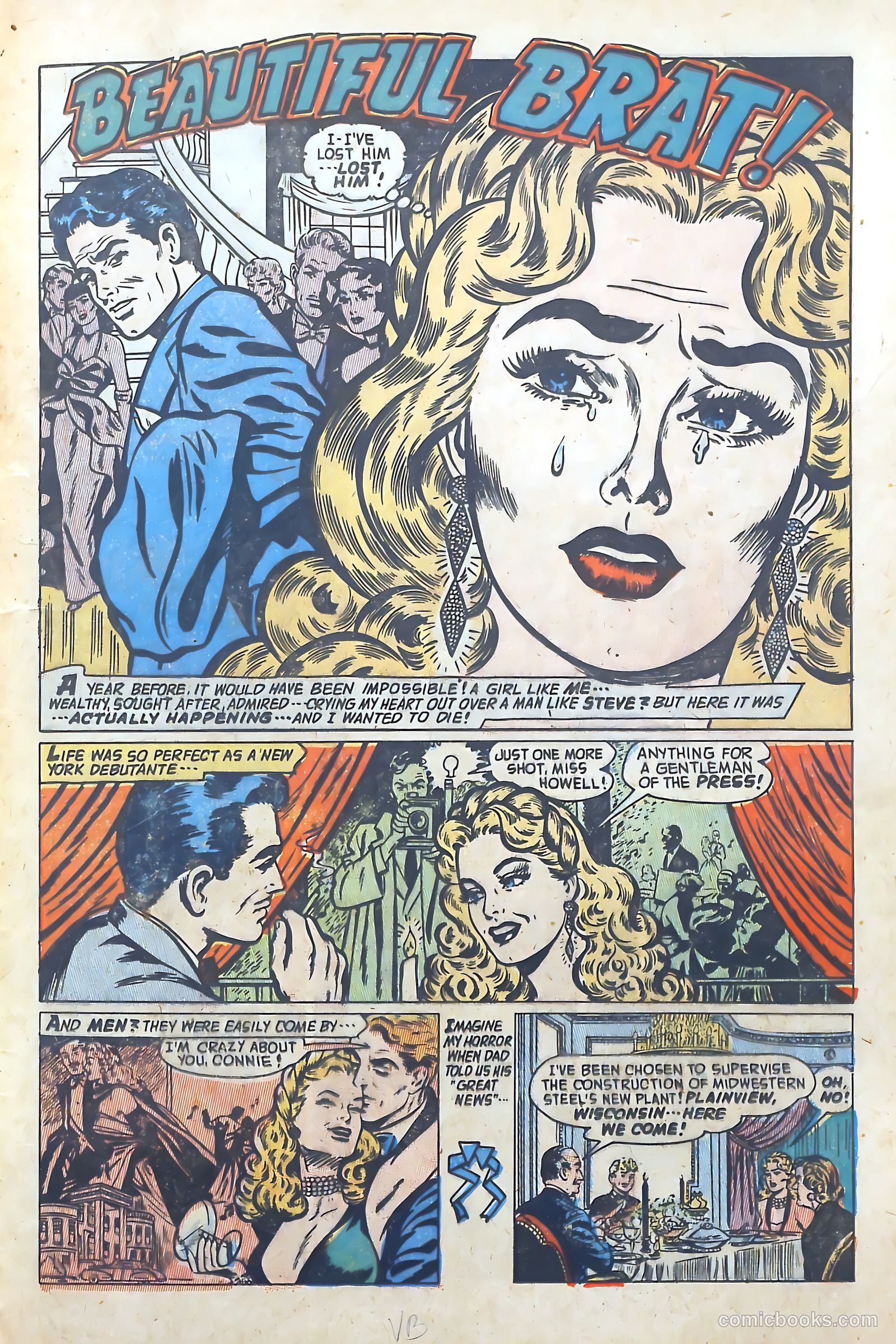 Romantic Adventures #51 (1955) — page 25 of 36