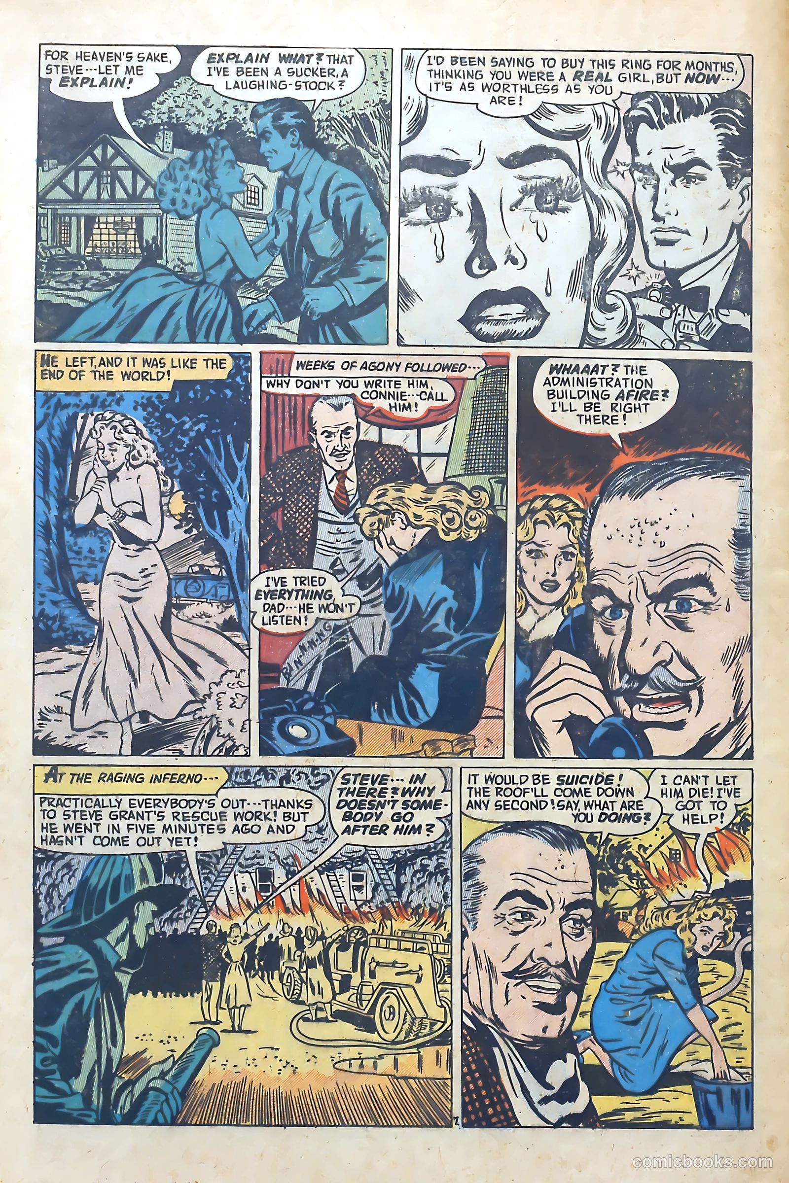 Romantic Adventures #51 (1955) — page 32 of 36
