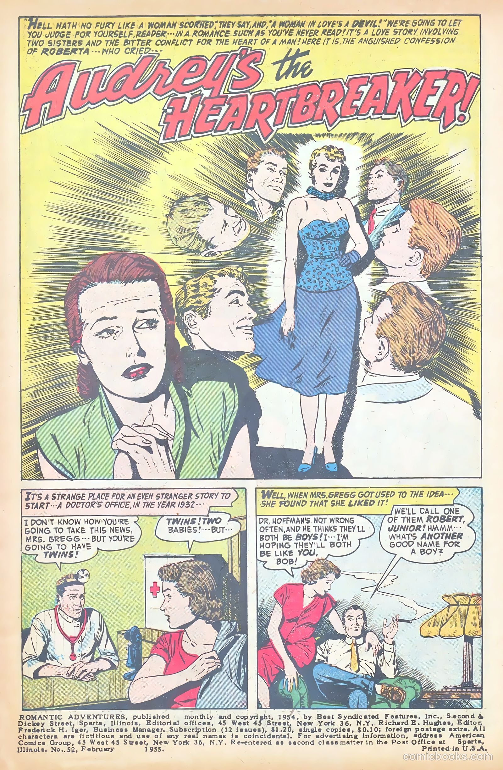 Romantic Adventures #52 (1955) — page 3 of 37