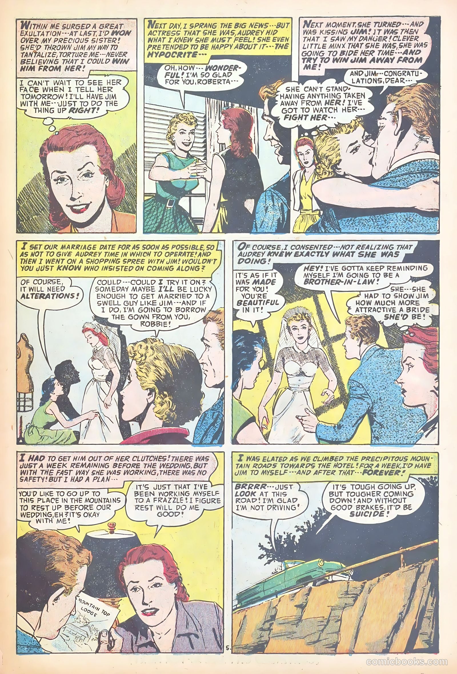 Romantic Adventures #52 (1955) — page 7 of 37