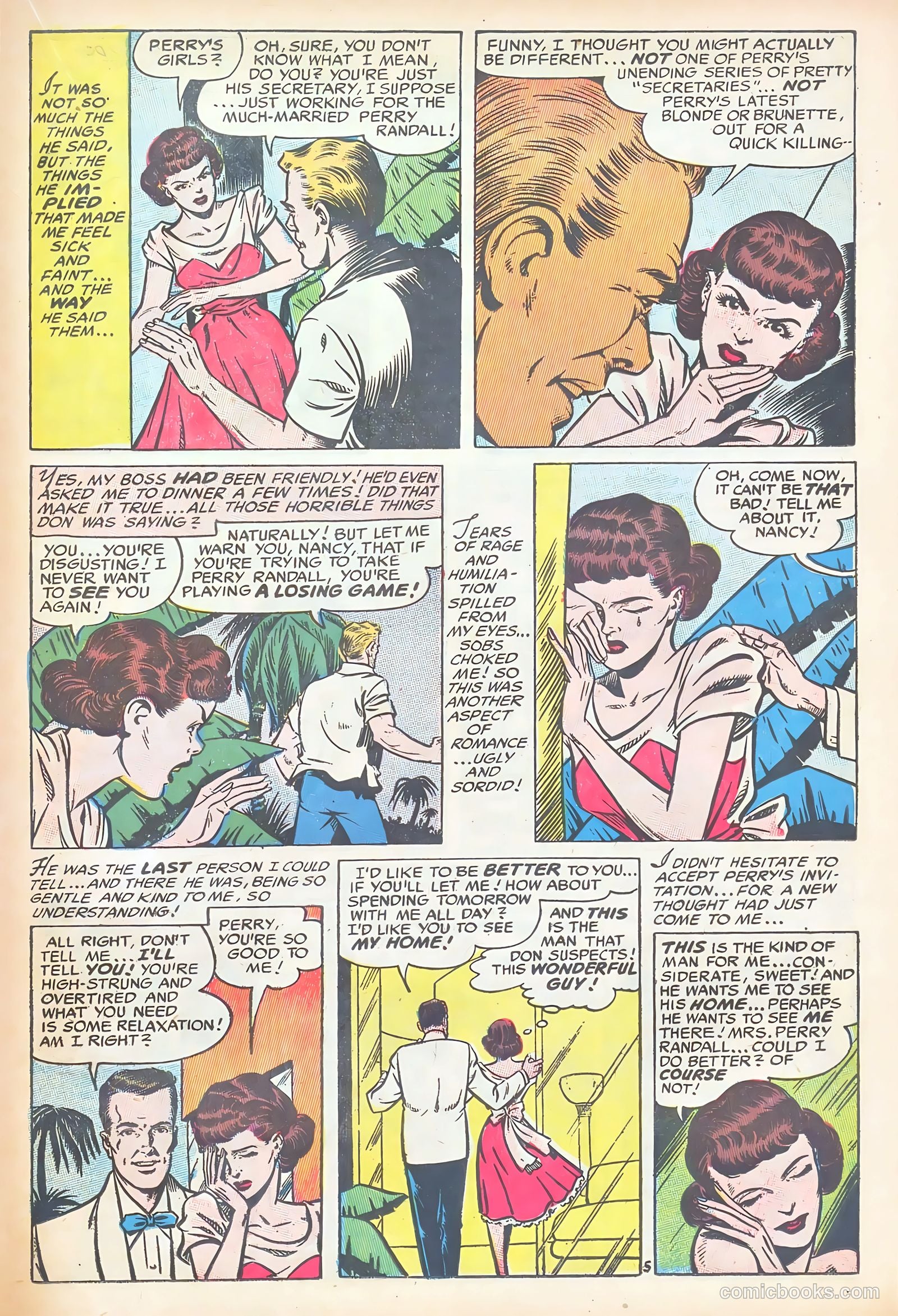 Romantic Adventures #52 (1955) — page 21 of 37