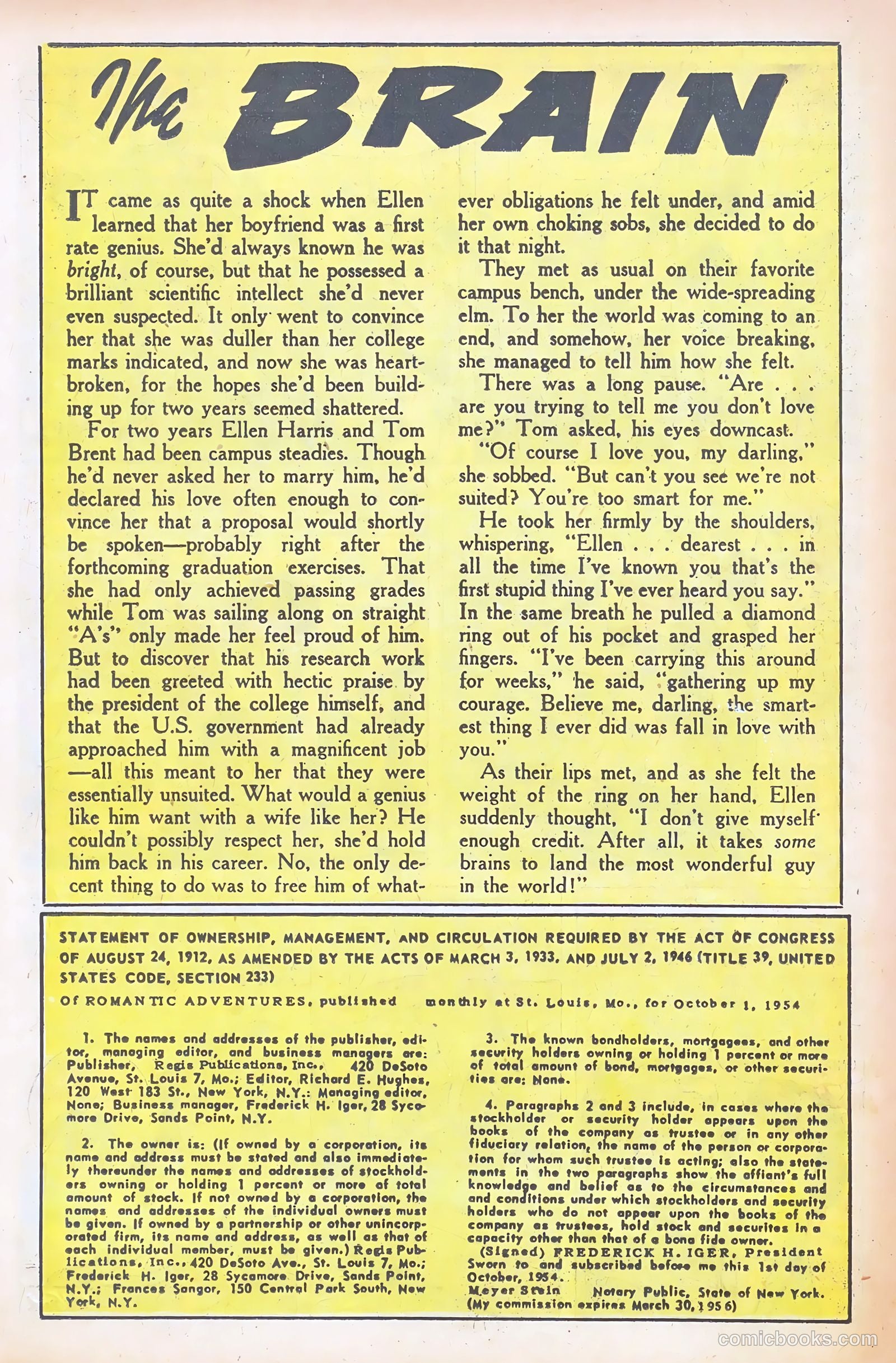 Romantic Adventures #52 (1955) — page 24 of 37