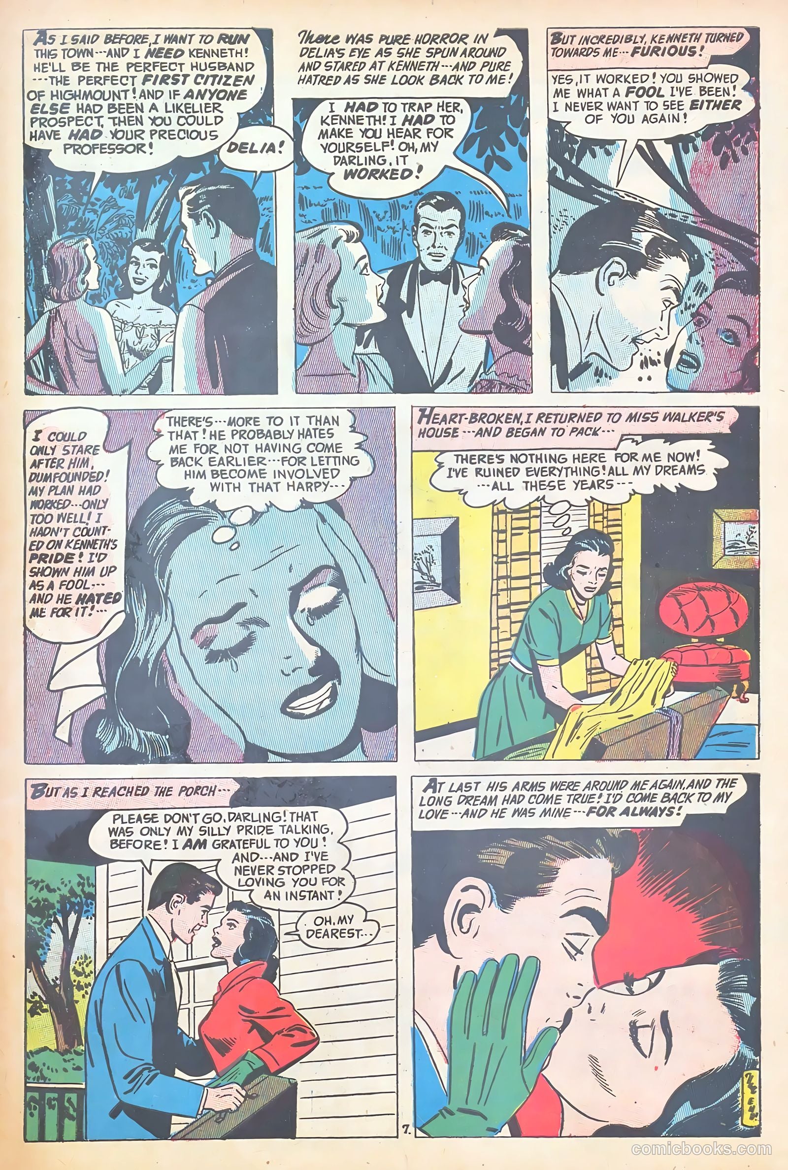 Romantic Adventures #52 (1955) — page 33 of 37