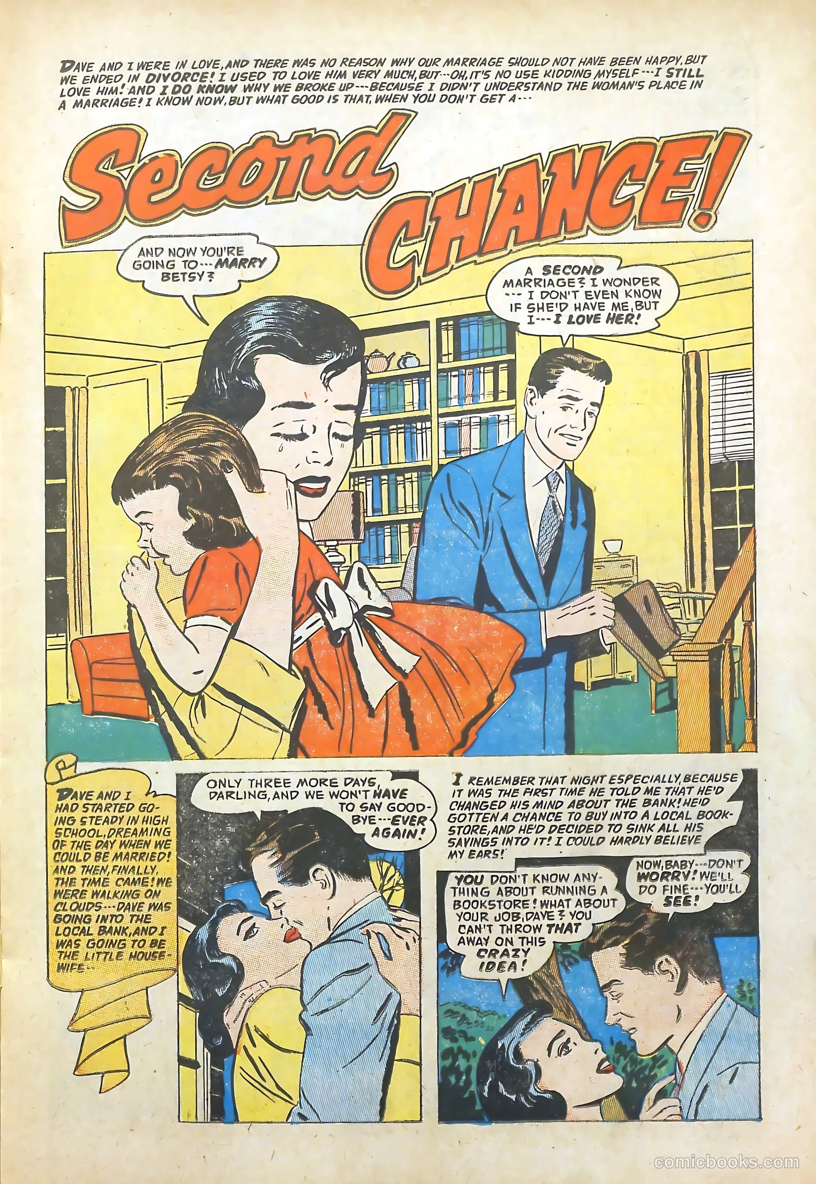 Romantic Adventures #53 (1955) — page 17 of 36