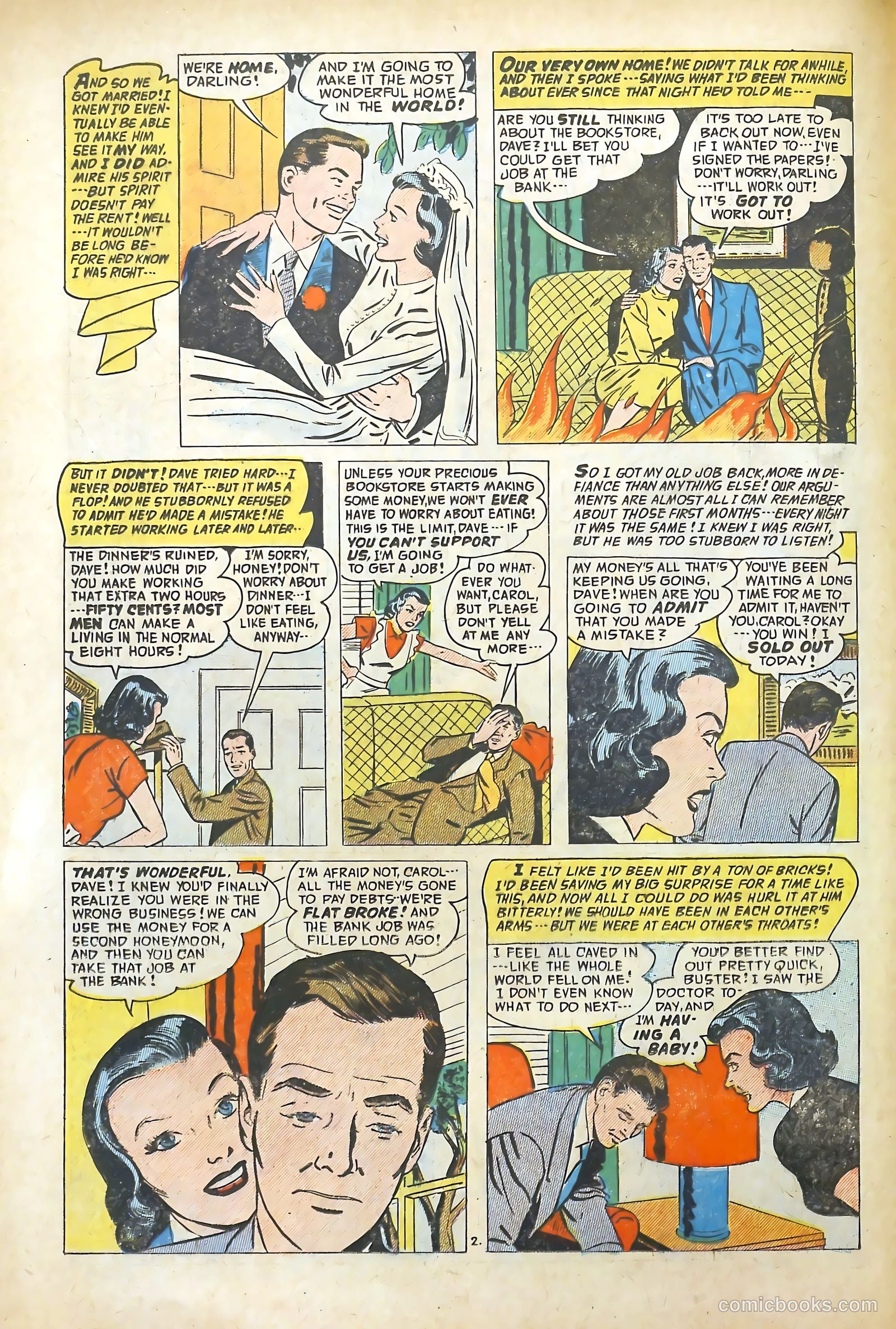 Romantic Adventures #53 (1955) — page 18 of 36