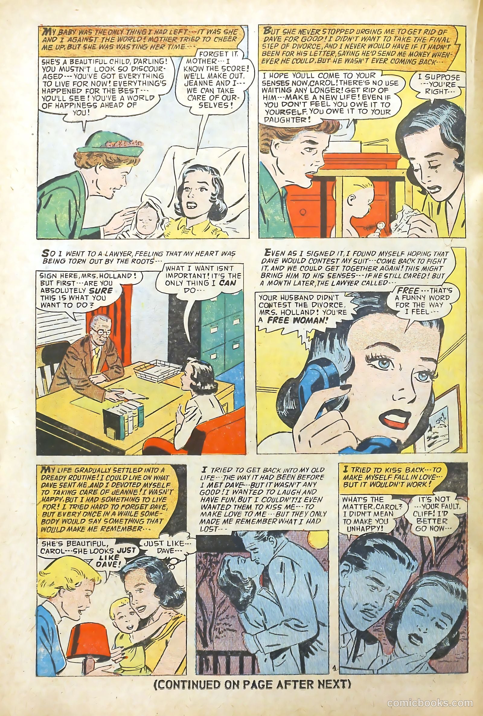 Romantic Adventures #53 (1955) — page 20 of 36