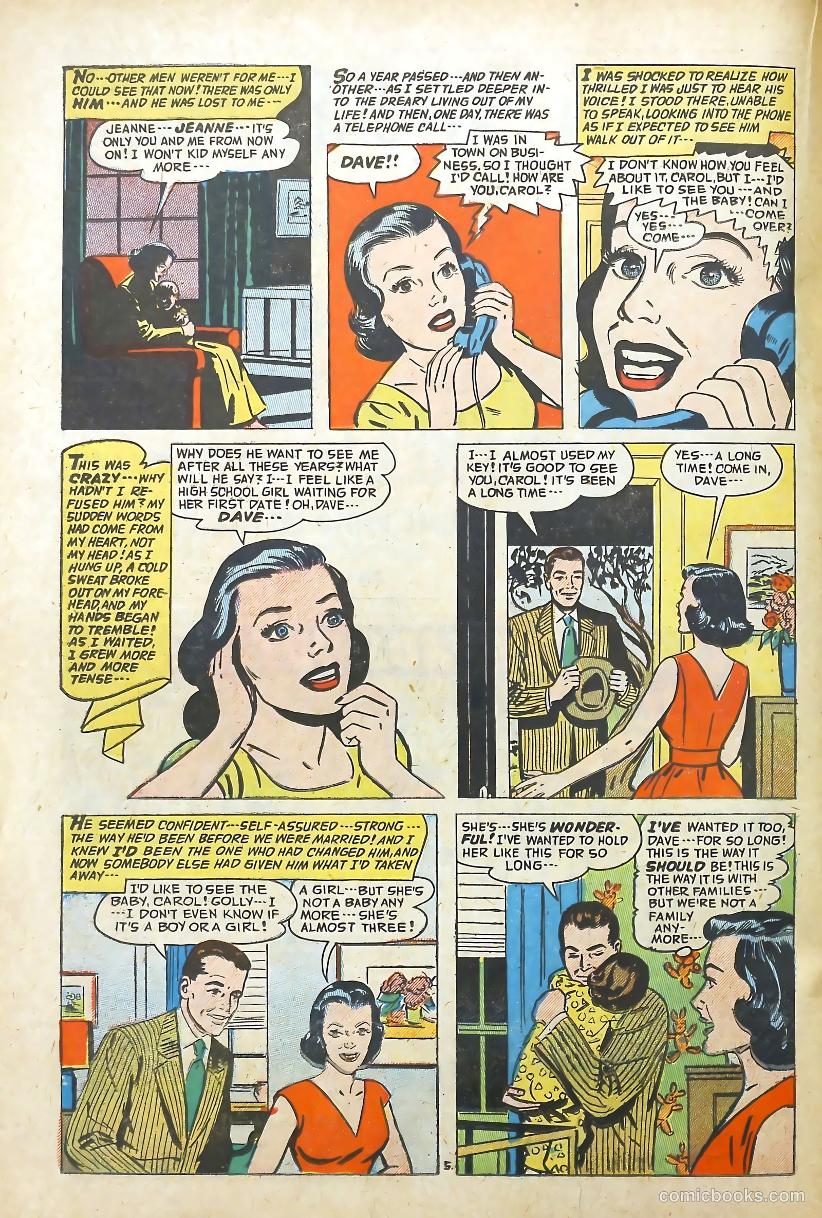 Romantic Adventures #53 (1955) — page 22 of 36