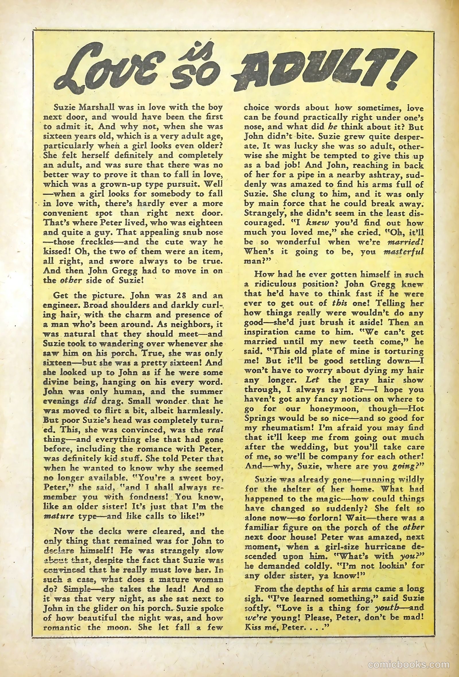 Romantic Adventures #53 (1955) — page 26 of 36