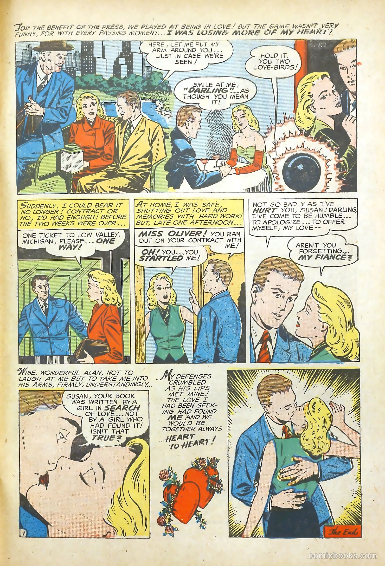 Romantic Adventures #53 (1955) — page 33 of 36
