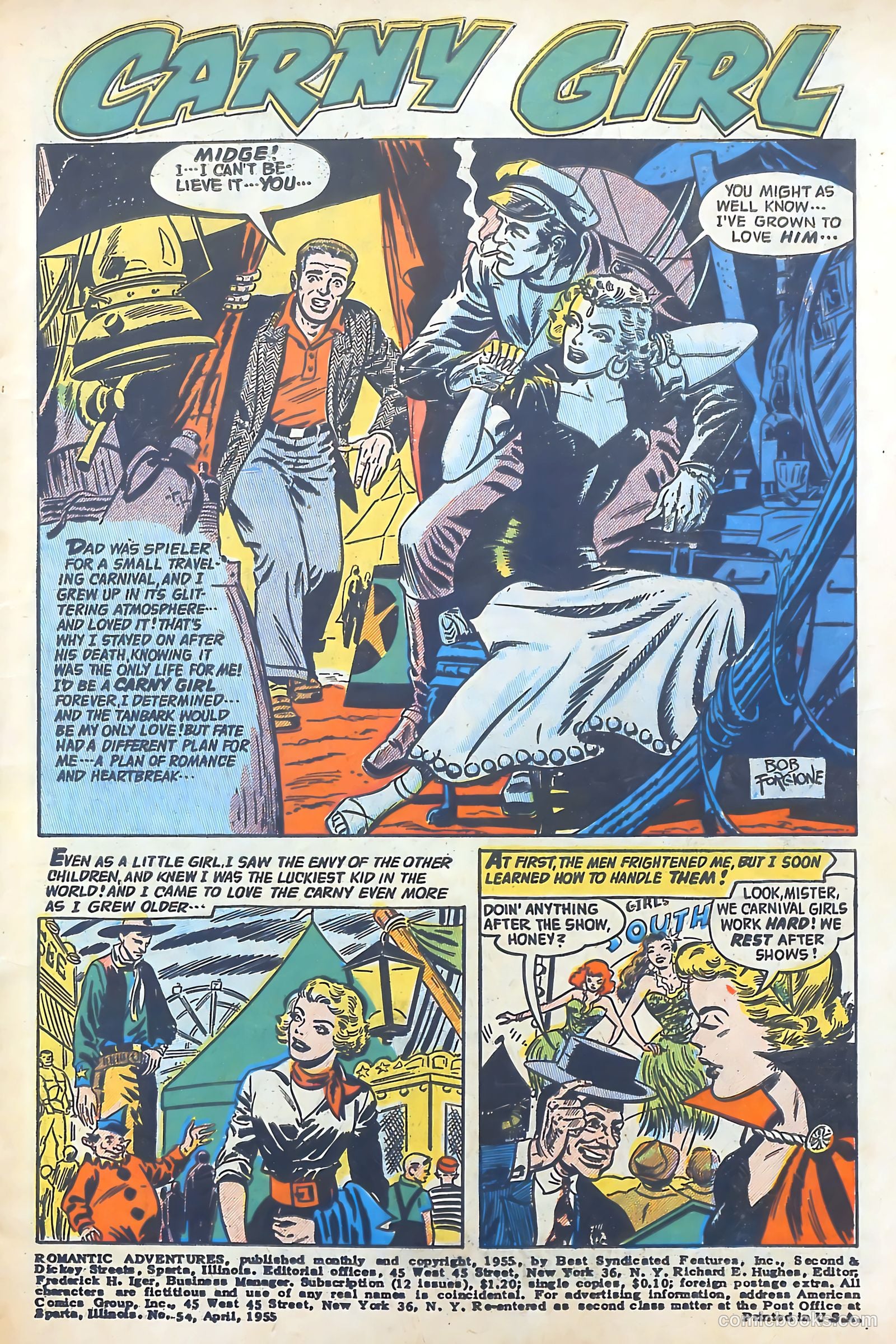 Romantic Adventures #54 (1955) — page 3 of 36