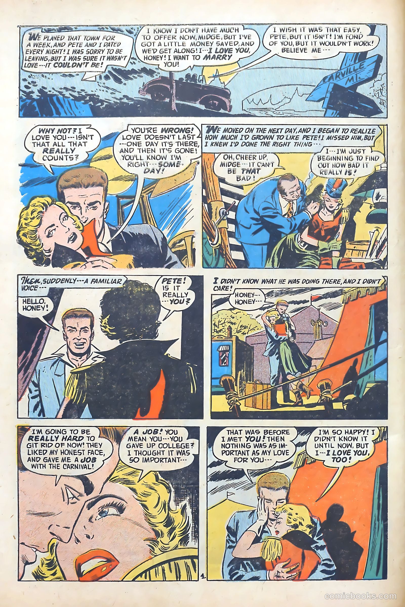 Romantic Adventures #54 (1955) — page 6 of 36