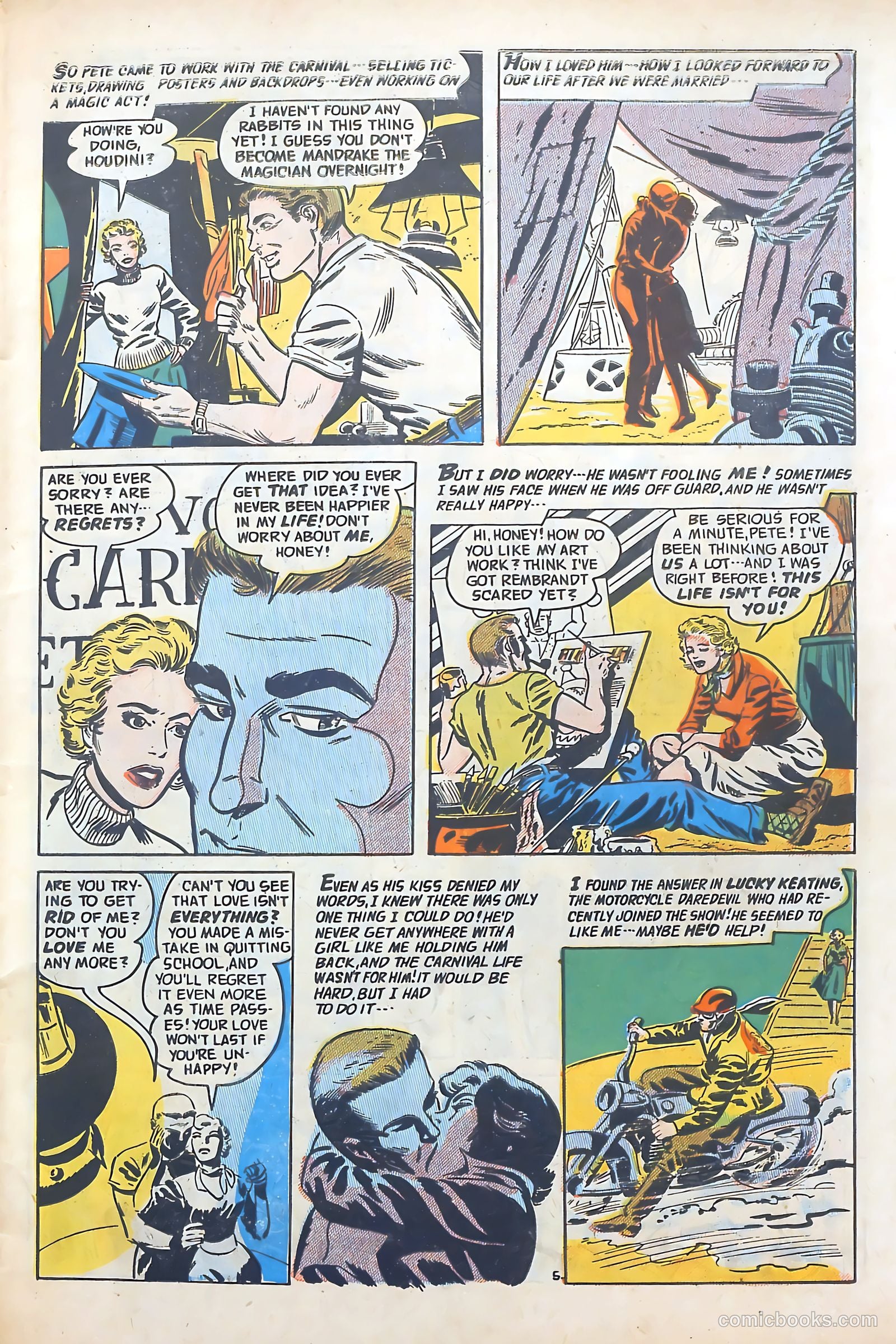 Romantic Adventures #54 (1955) — page 7 of 36